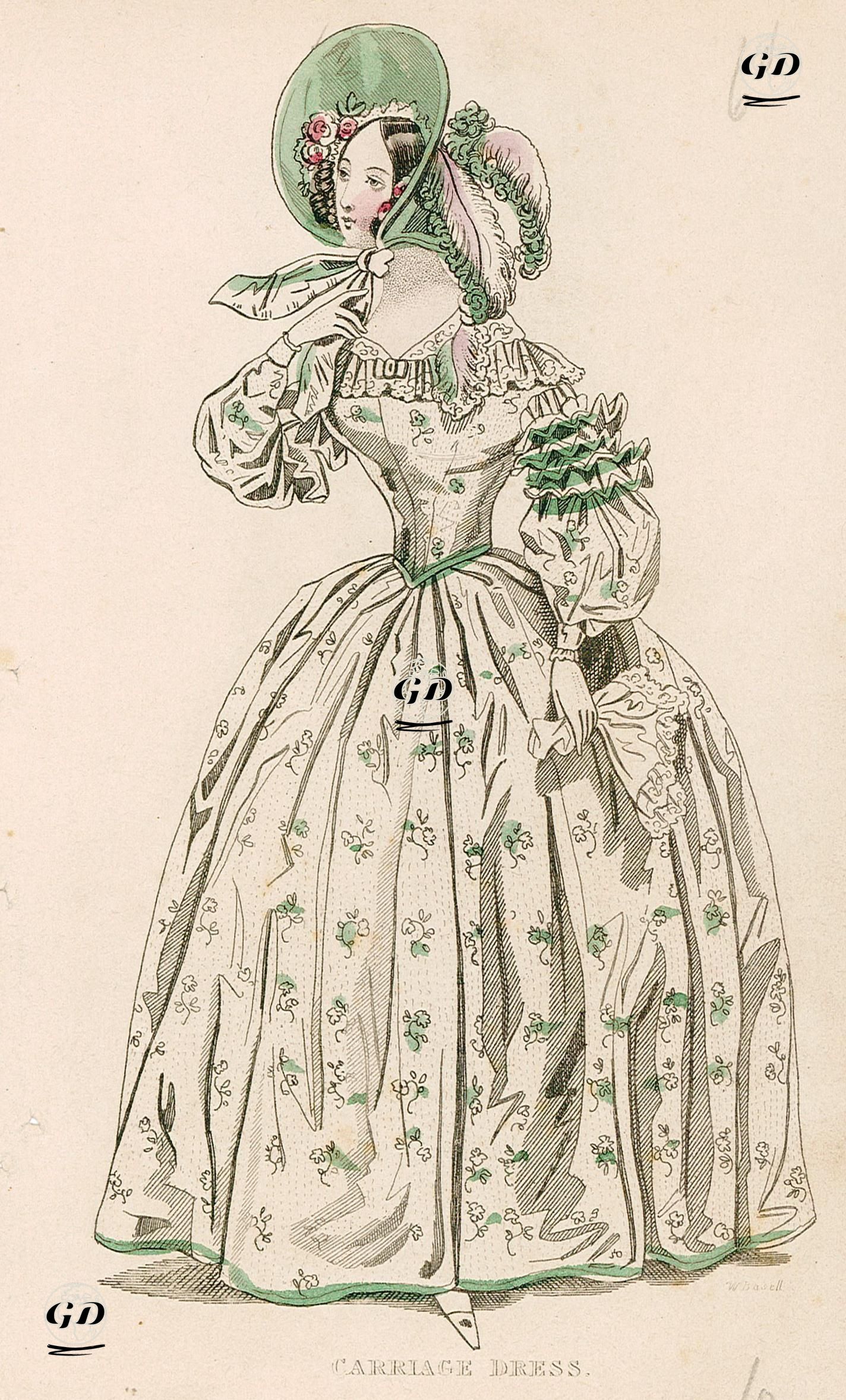 Yolculuk Kıyafeti -  - 1830's