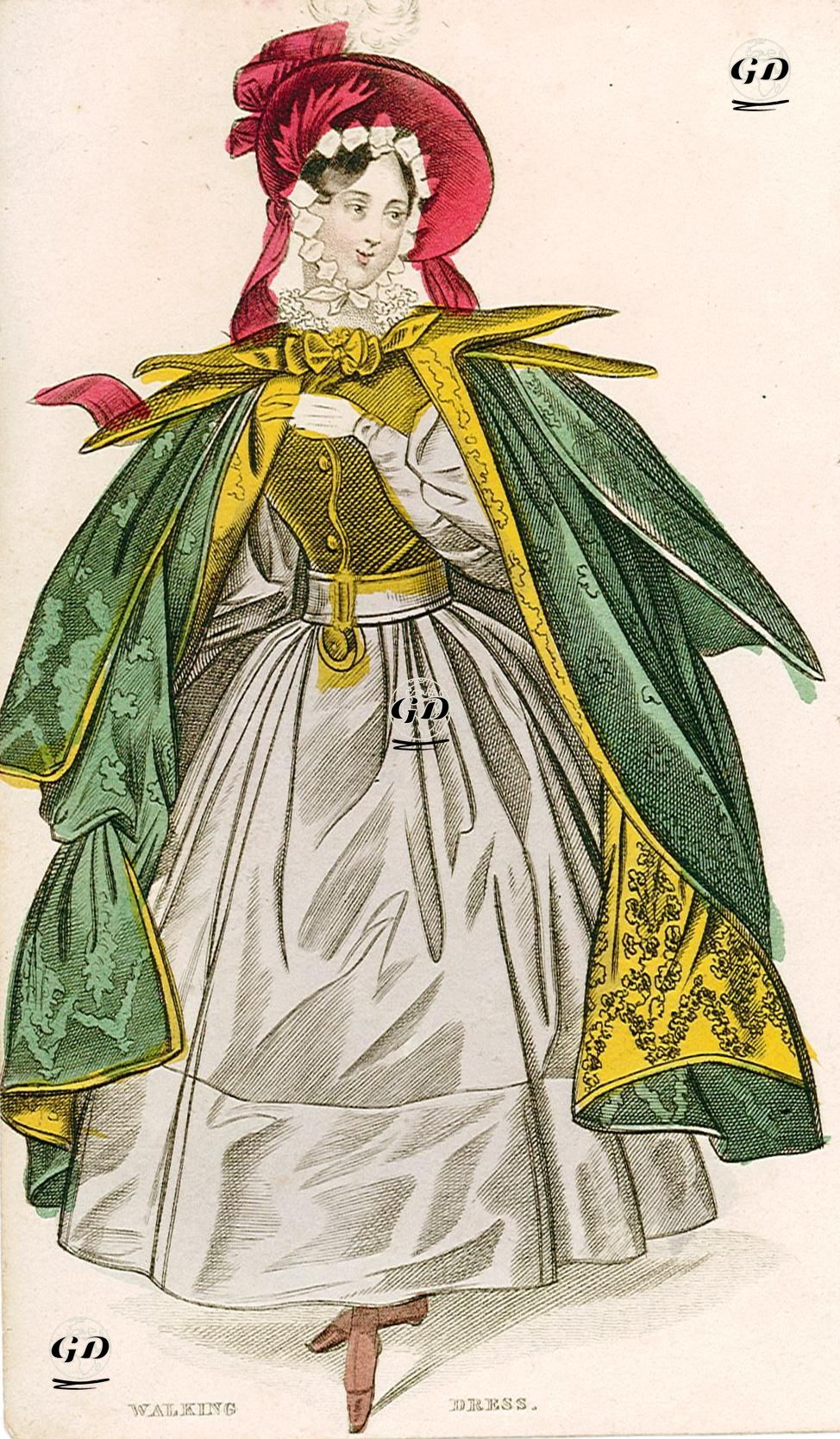 Yürüyüş Kıyafeti -  - 1830's