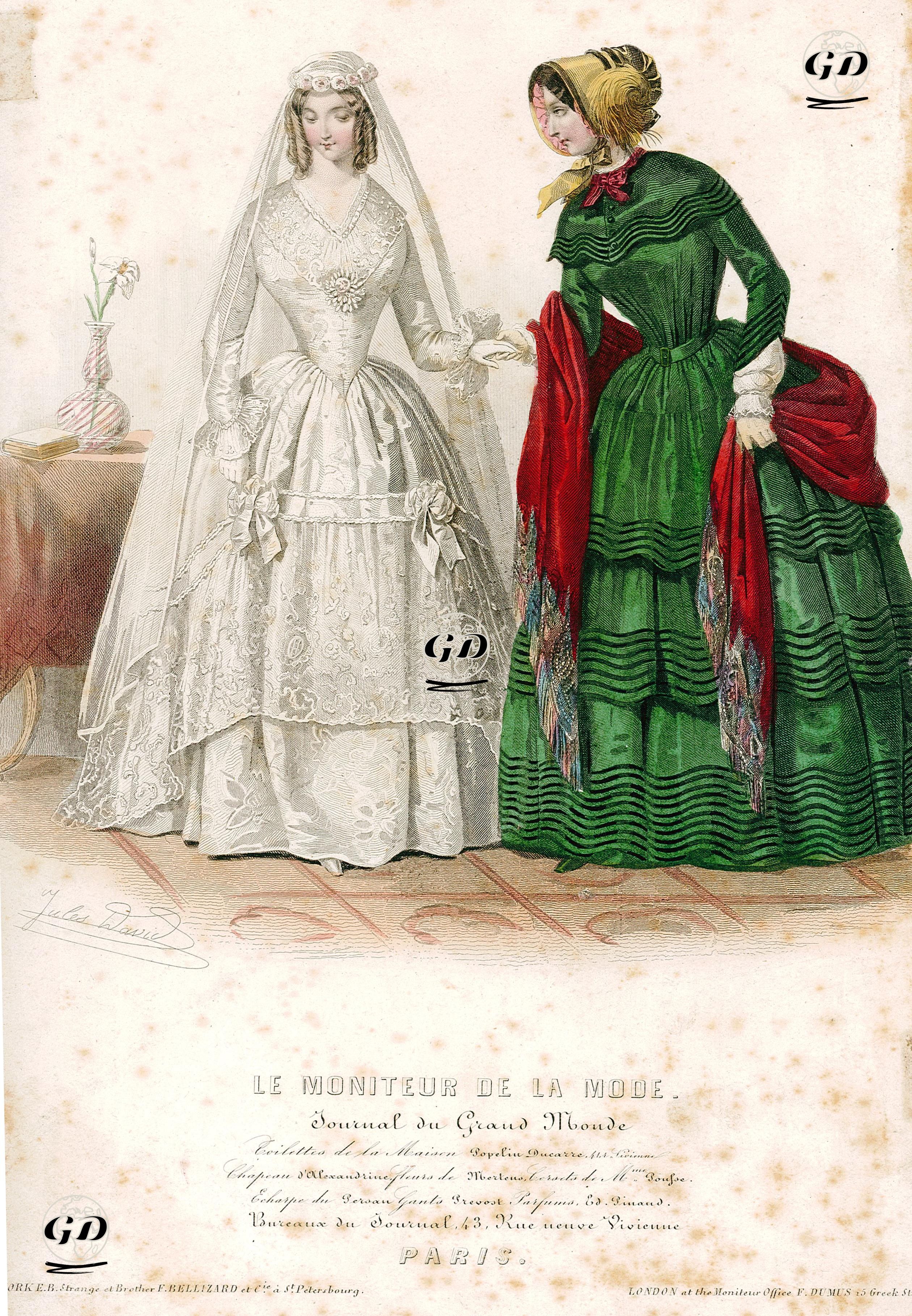 Le Moniteur de la Mode, Journal Du Grand Monde -  - 1850's