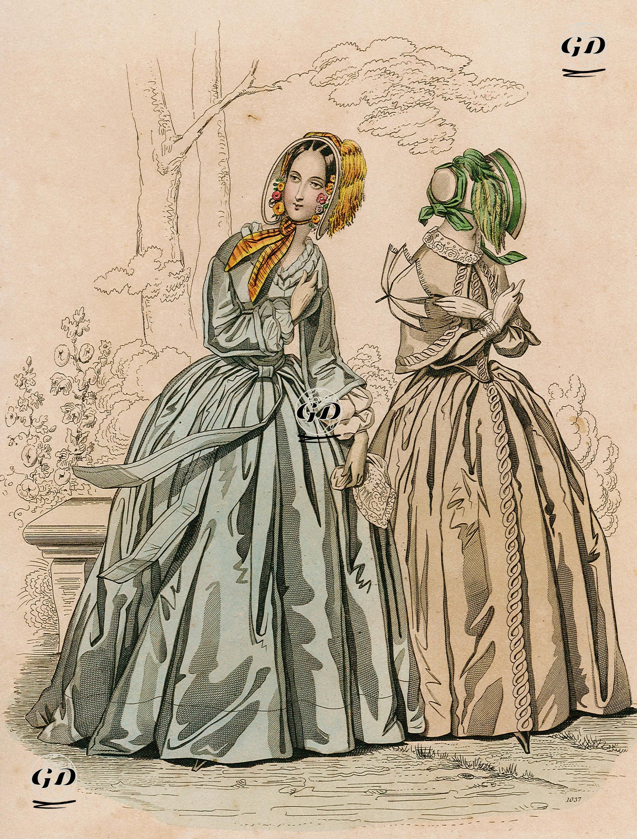 Le Follet No.1037 -  - 1840's