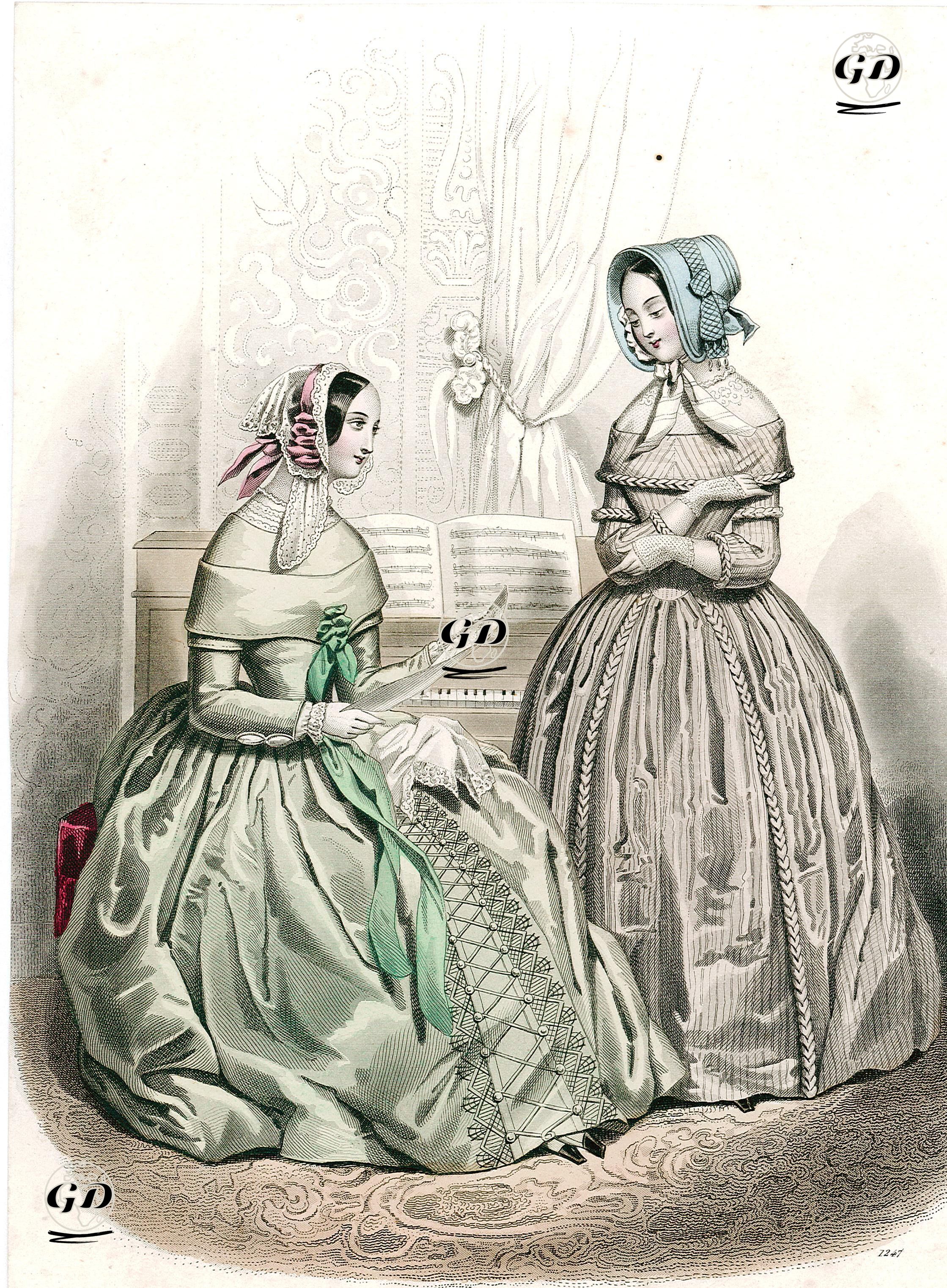 Le Follet No.1247 -  - 1840's