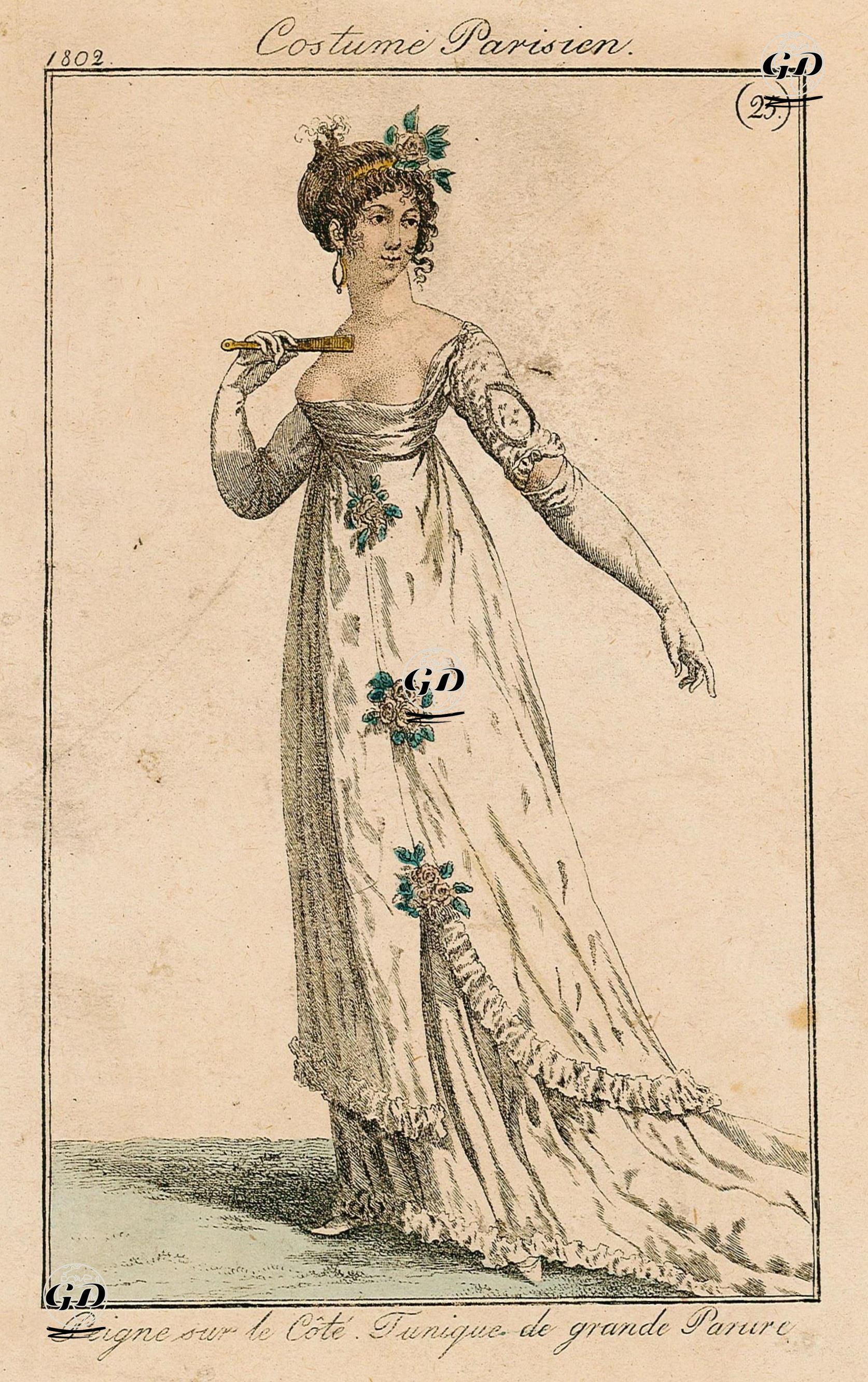 Paris Kıyafetleri No.25 -  - 1802