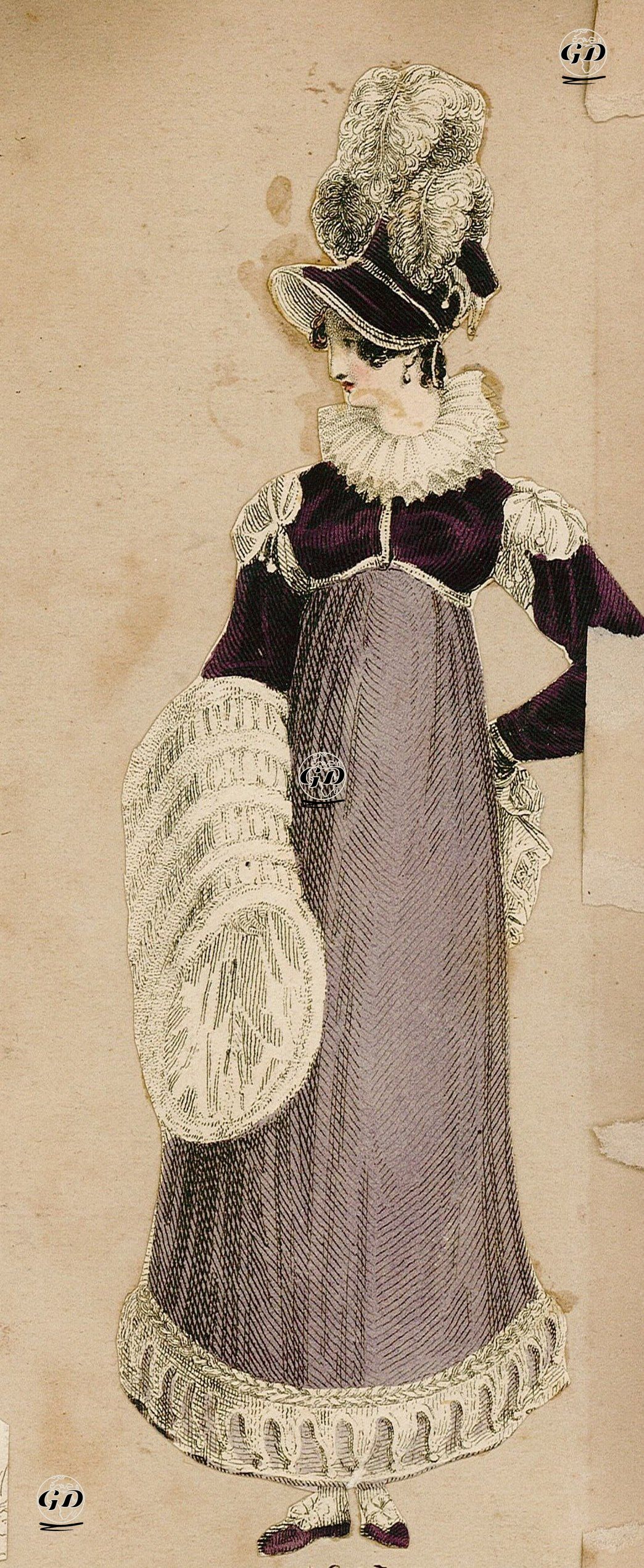 Yürüyüş Kıyafeti - Rudolph Ackermann (1764-1834) - 1817