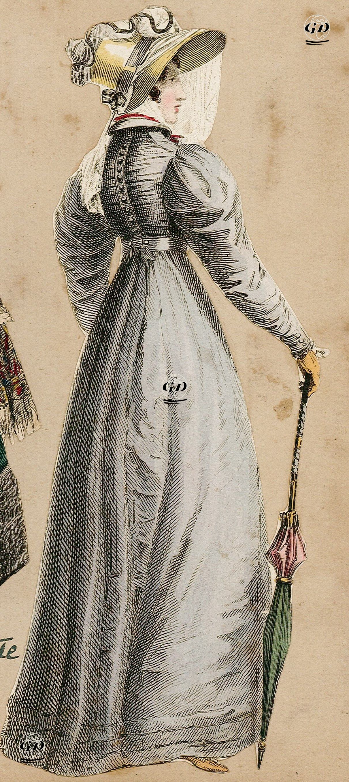 Yürüyüş Kıyafeti - Rudolph Ackermann (1764-1834) - 1825
