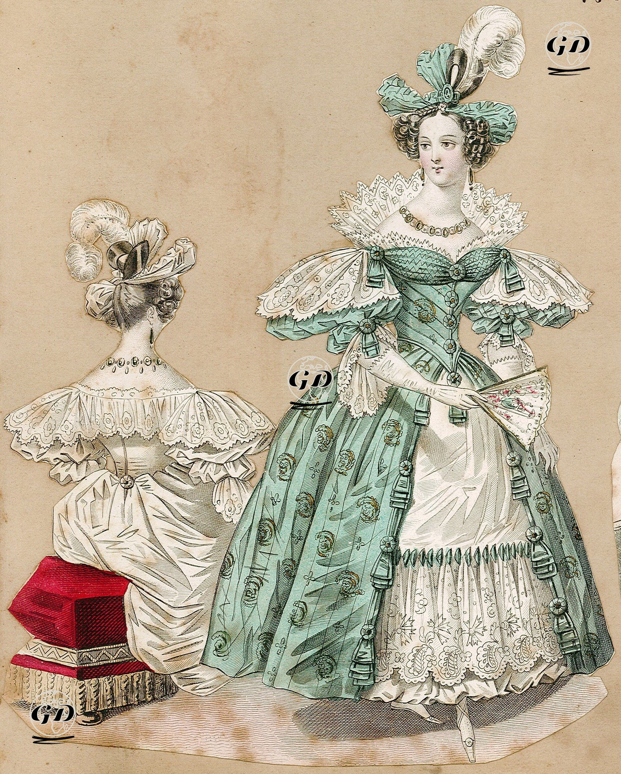 Le Follet Courrier Des Salons, Lady's Magazine No.7 -  - 1834