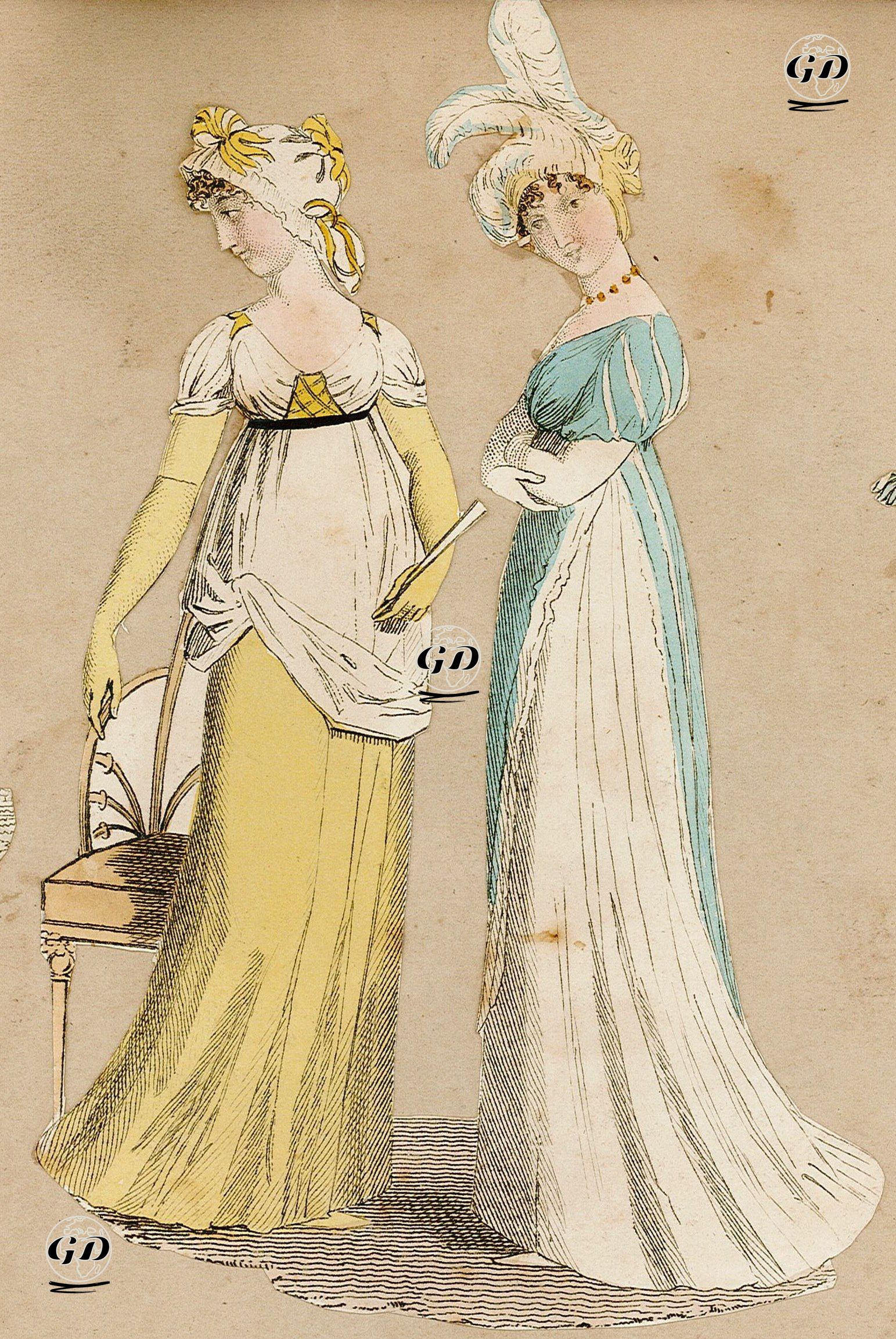 Öğleden Sonra Kıyafeti, Eylül 1801 -  - 1801