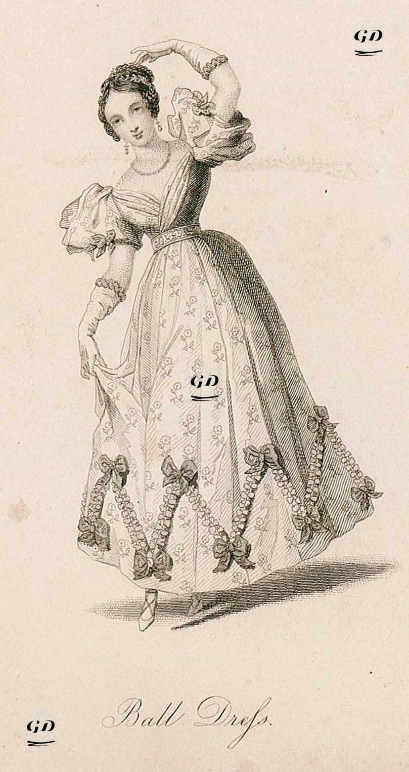 Balo Kıyafeti -  - 1840's