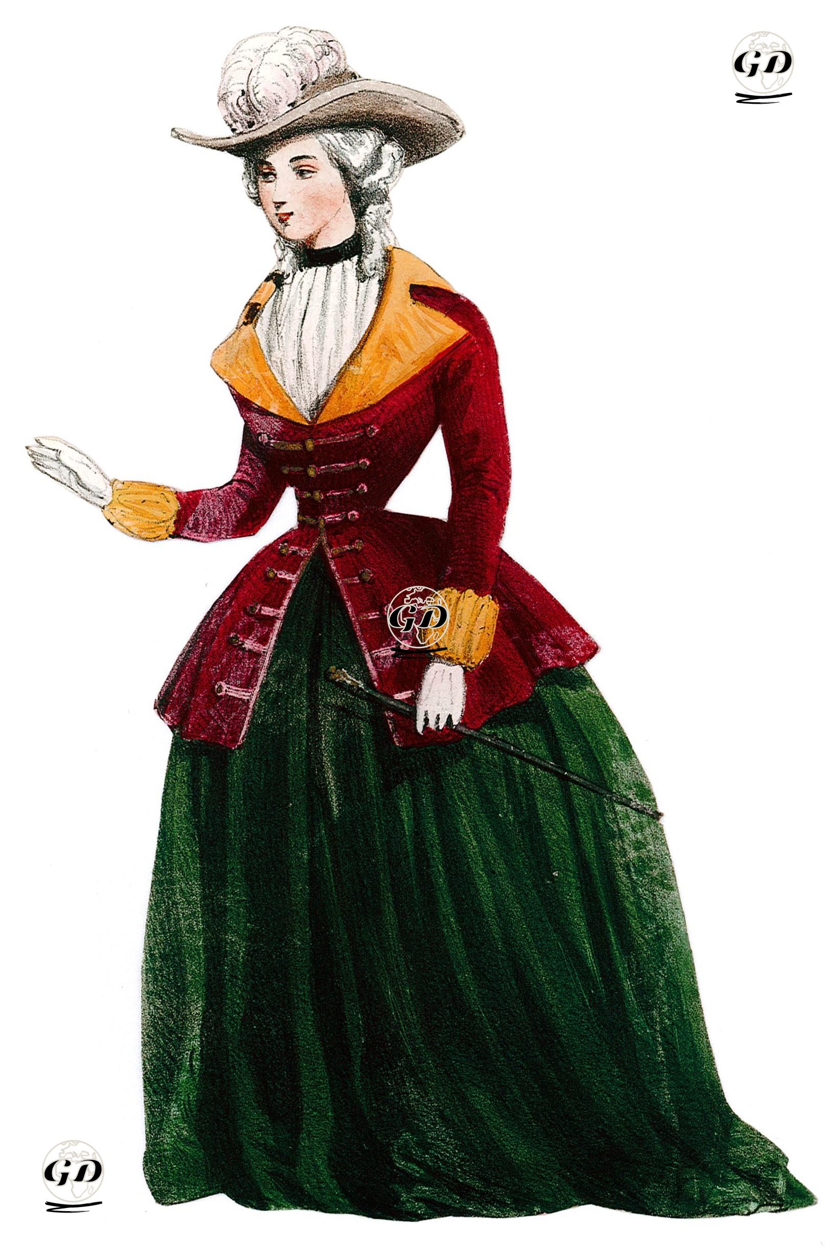1840 ve 1850'li Yıllarının Kadın Modası -  - 1840's-1850's