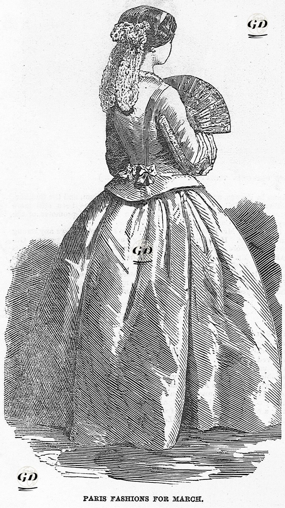 Mart Ayı Paris Modası -  - 1854