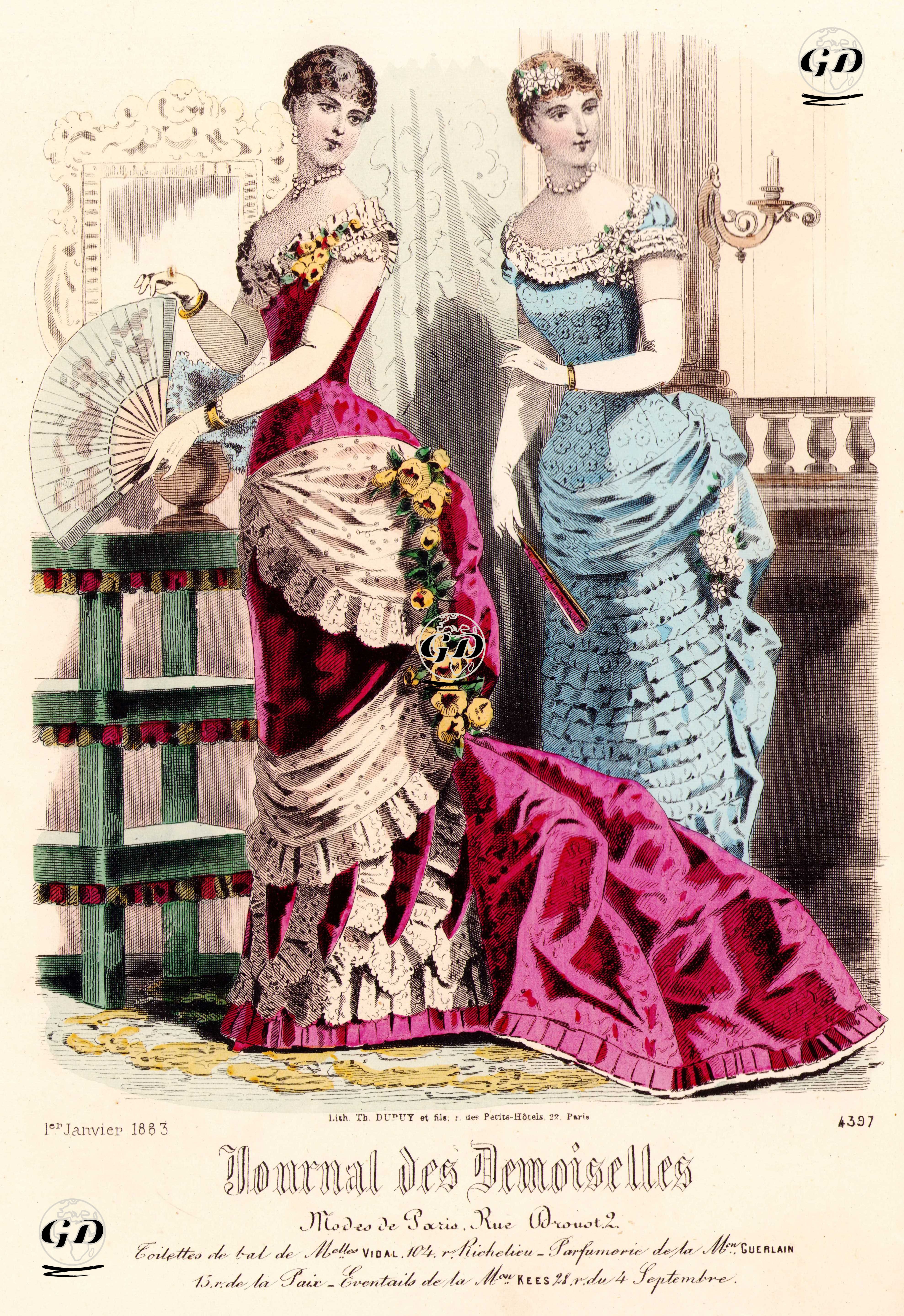 Journal des Demoiselles, 1 Ocak 1883 -  - 1883