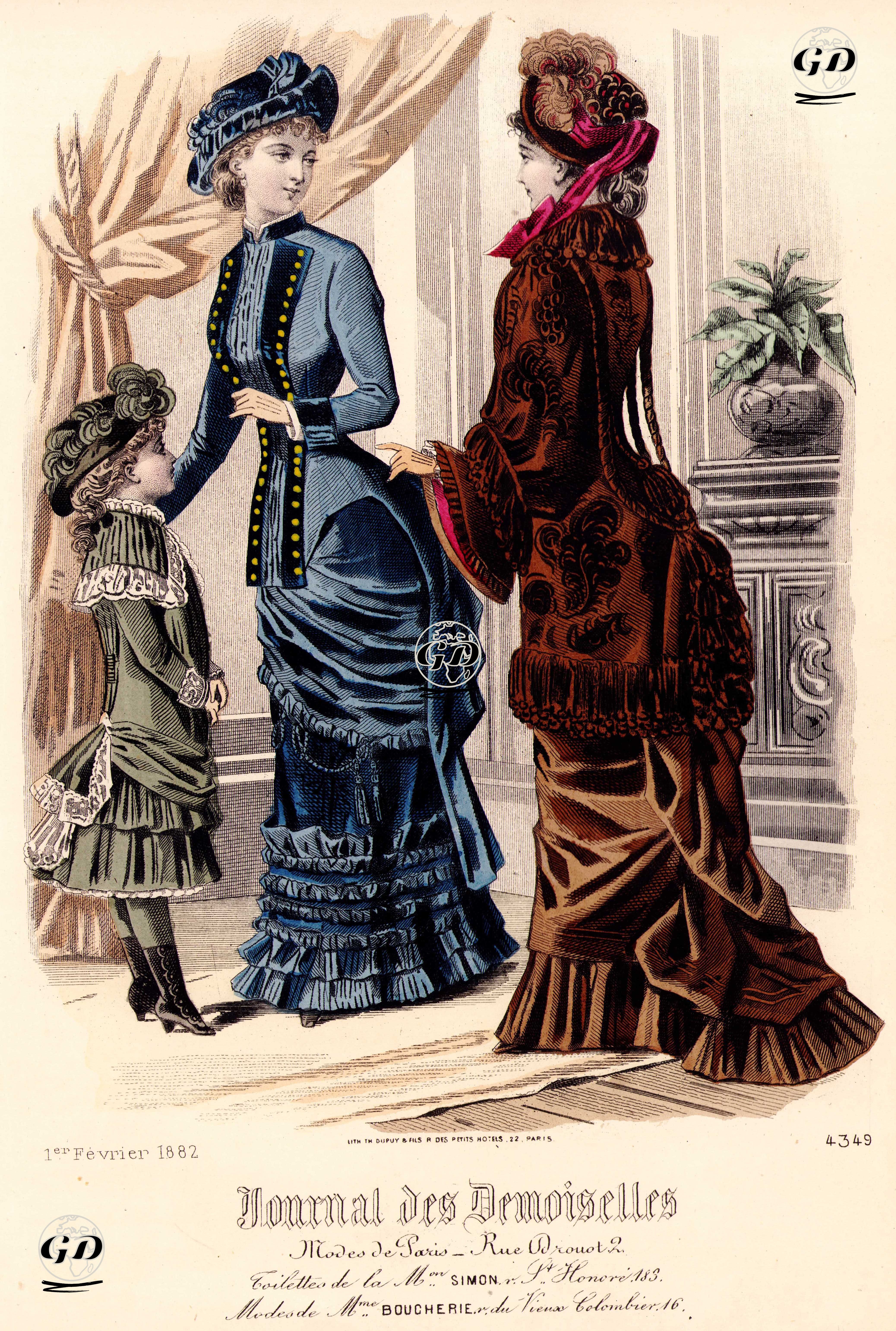 Journal des Demoiselles, 1 Şubat 1882 -  - 1882
