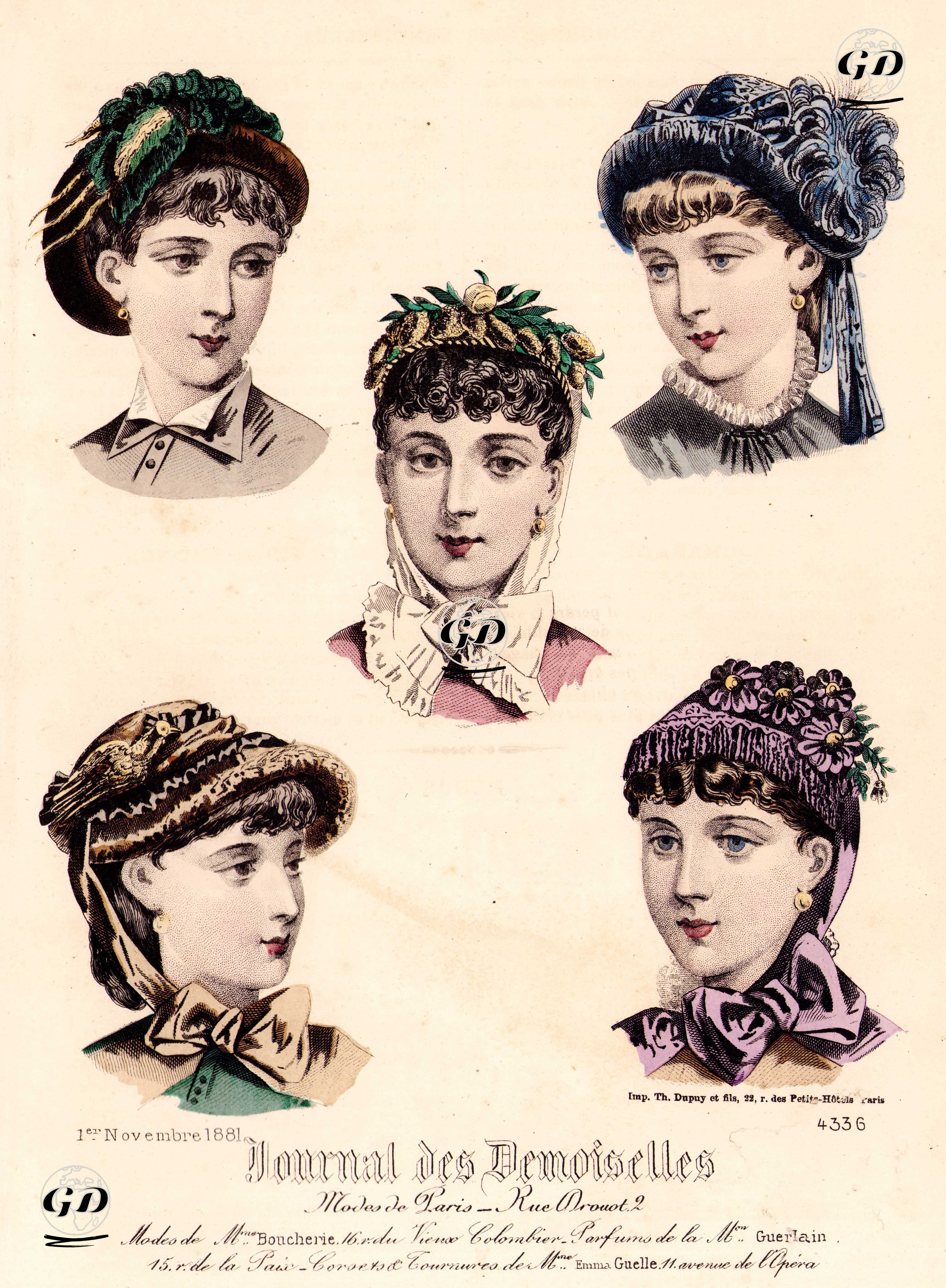 Journal des Demoiselles, 1er Novembre 1881 -  - 1881