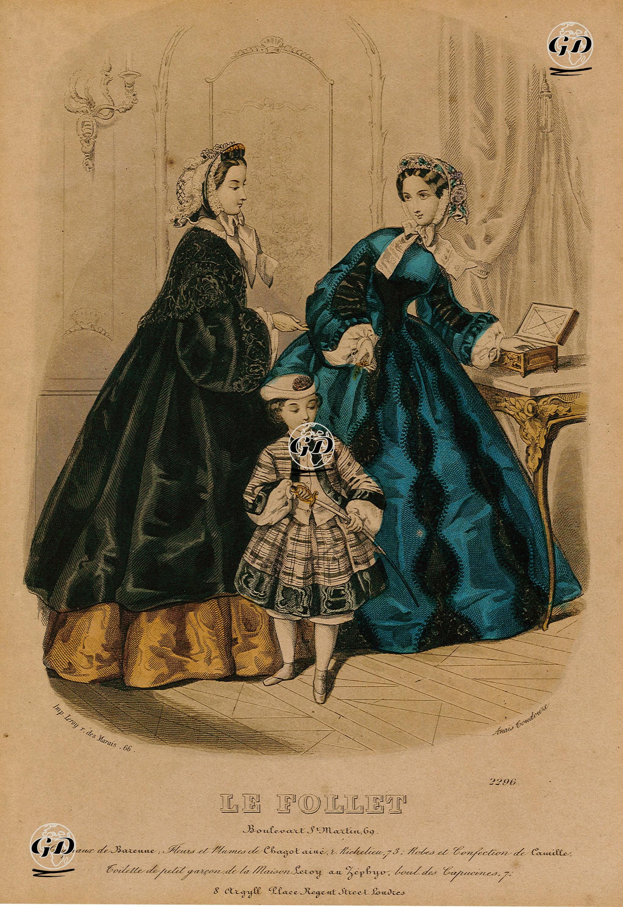 Le Follet No.2296 -  - 1860's