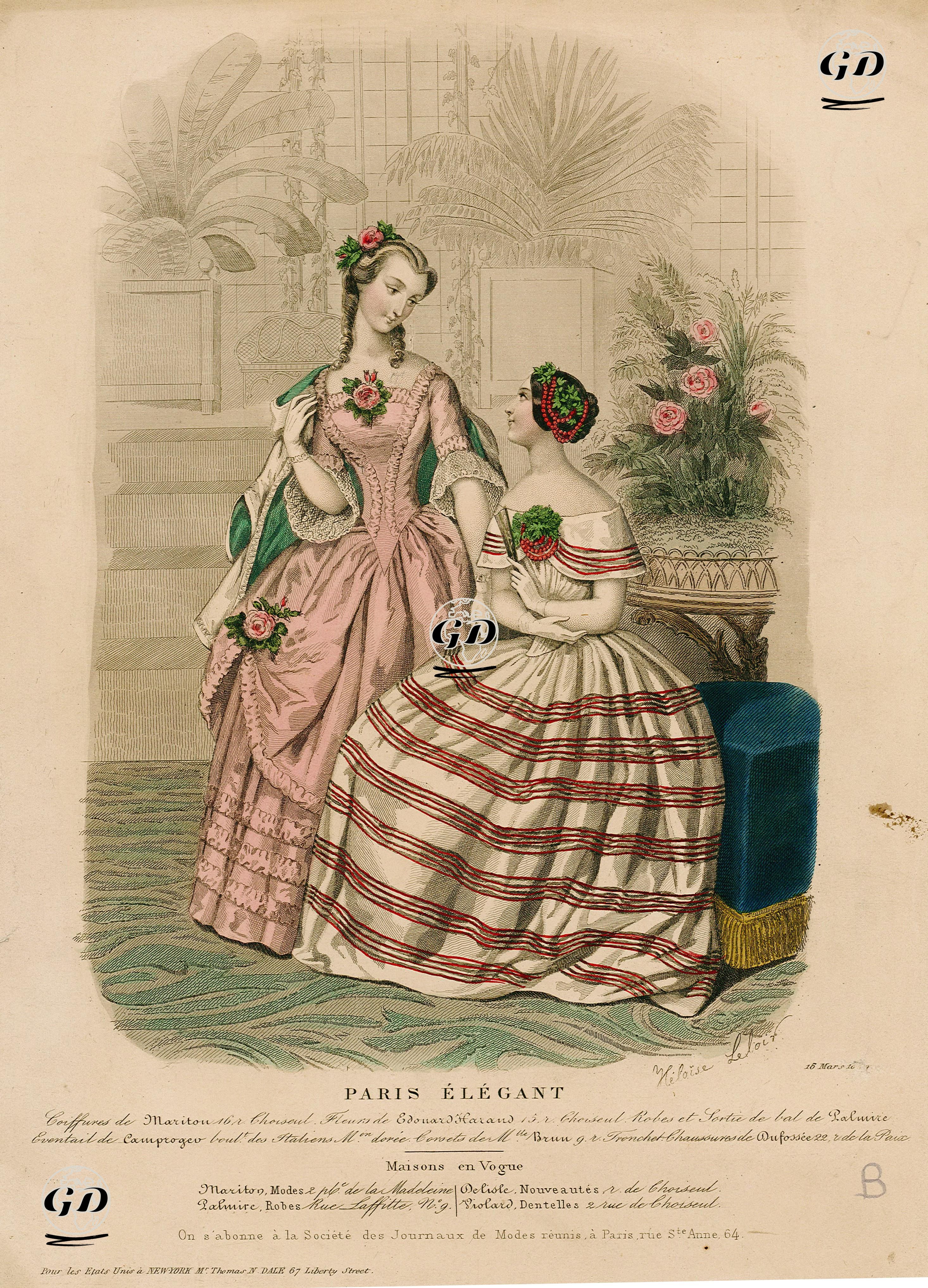 Paris Elegant -  - 1849