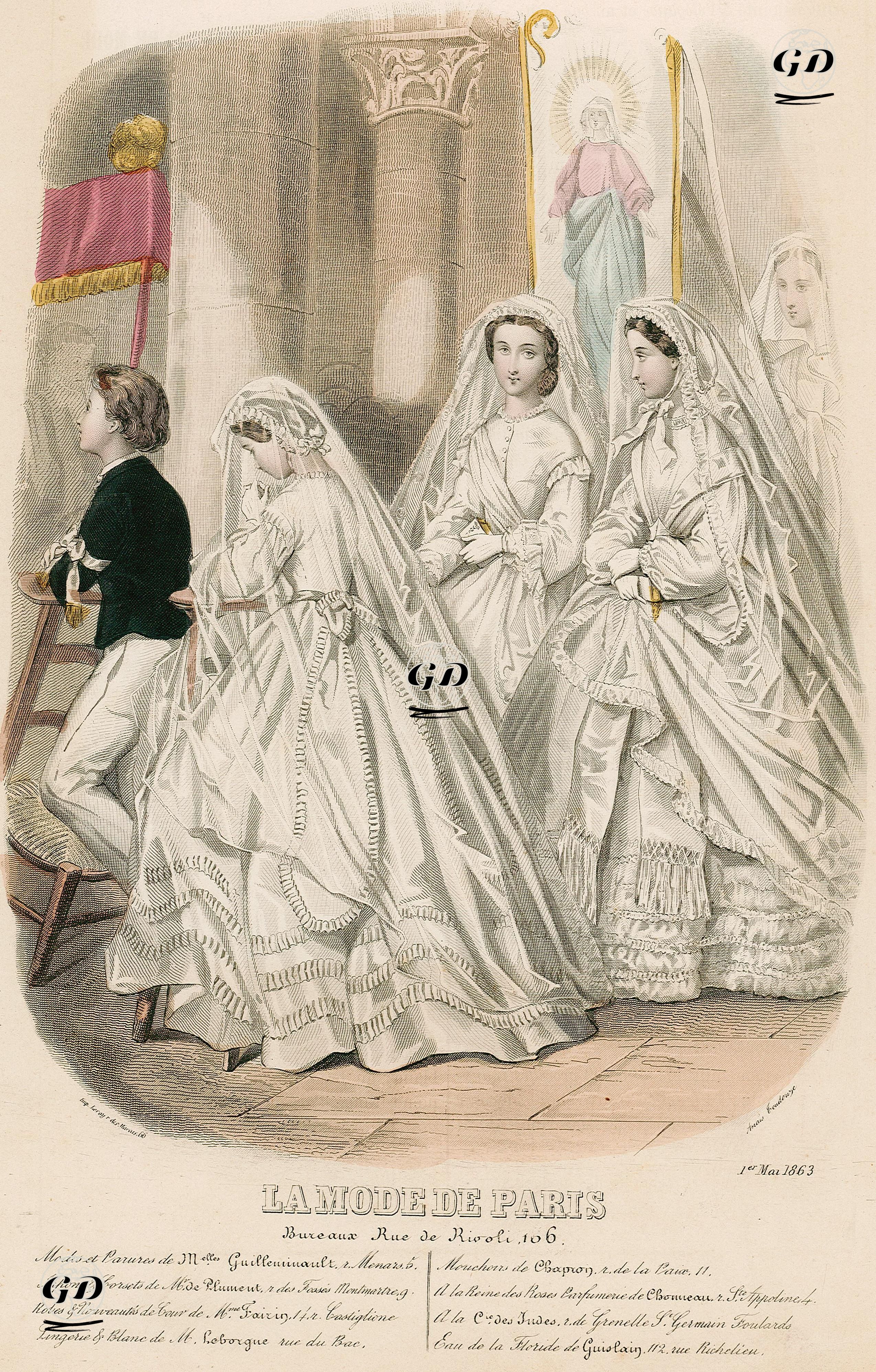 La Mode De Paris -  - 1863