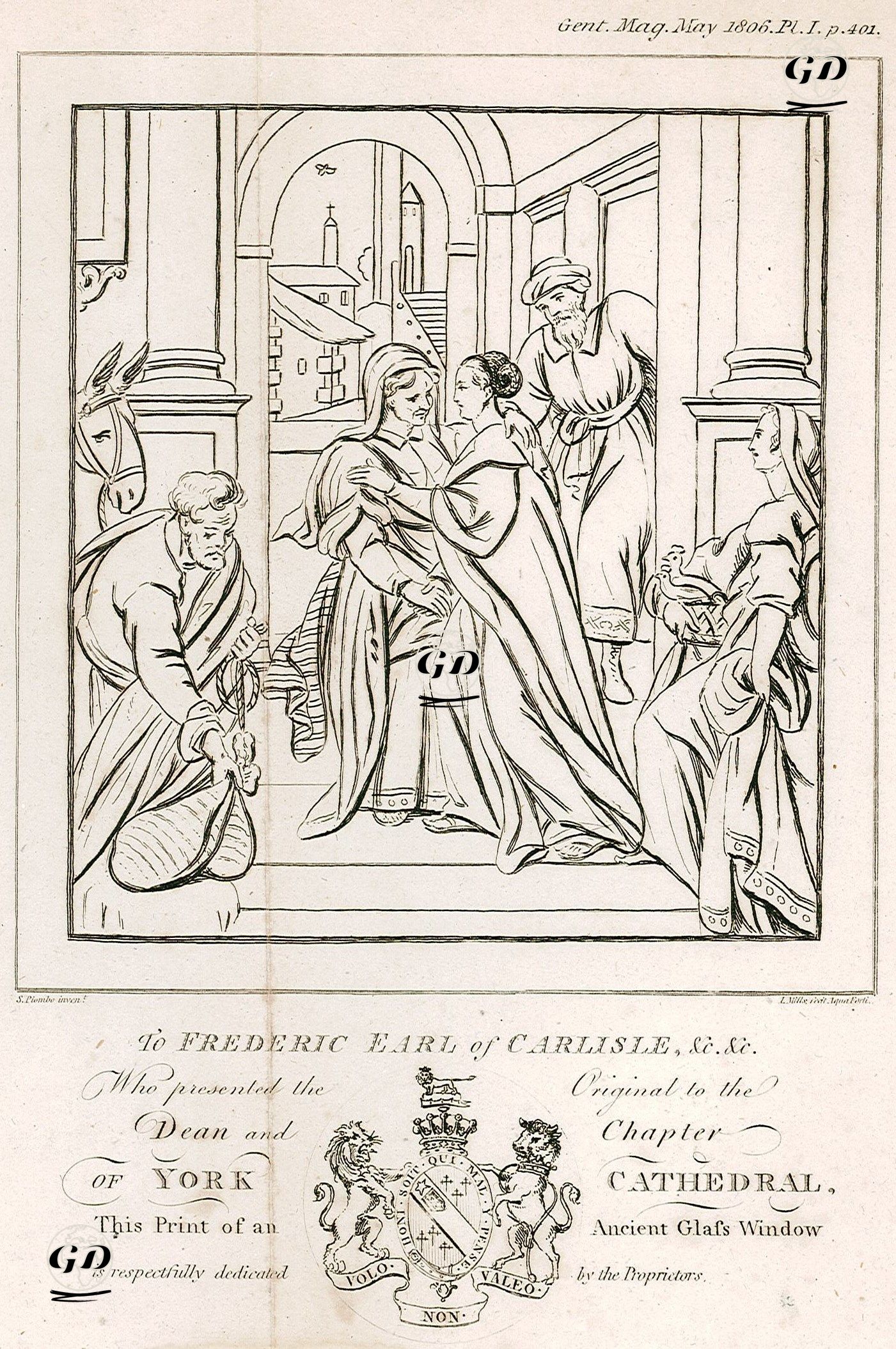 To Frederic Earl Of Carlisle Who presented To Original To The Dean And Chapter Of York Cathedral - Sebastiano Del Piombo (1485-1547) - 1806