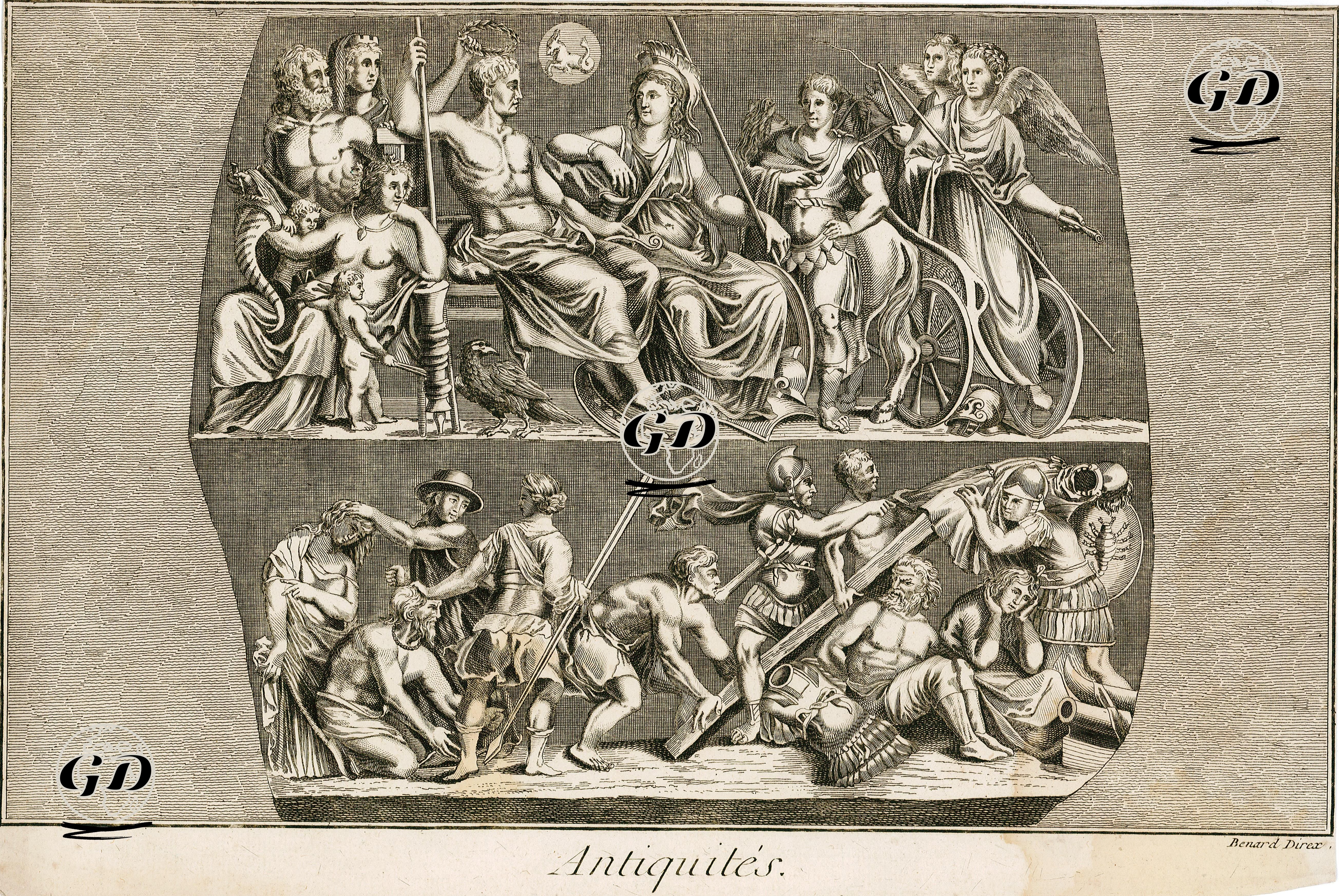 Antikçağ Eserleri, Pl.13 -  - 1760's