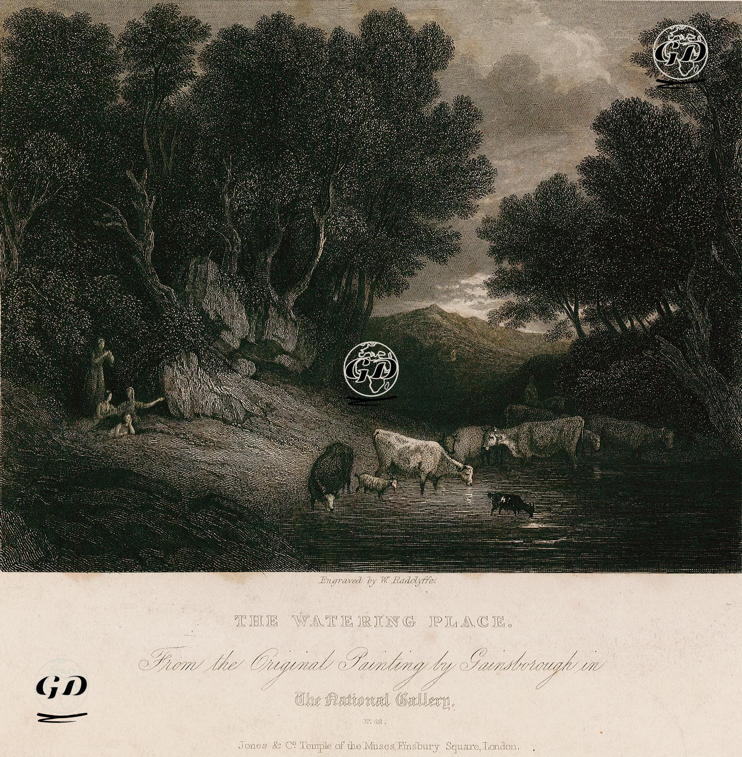 Su İçme Yeri - Thomas Gainsborough (1727-1788) - 1835
