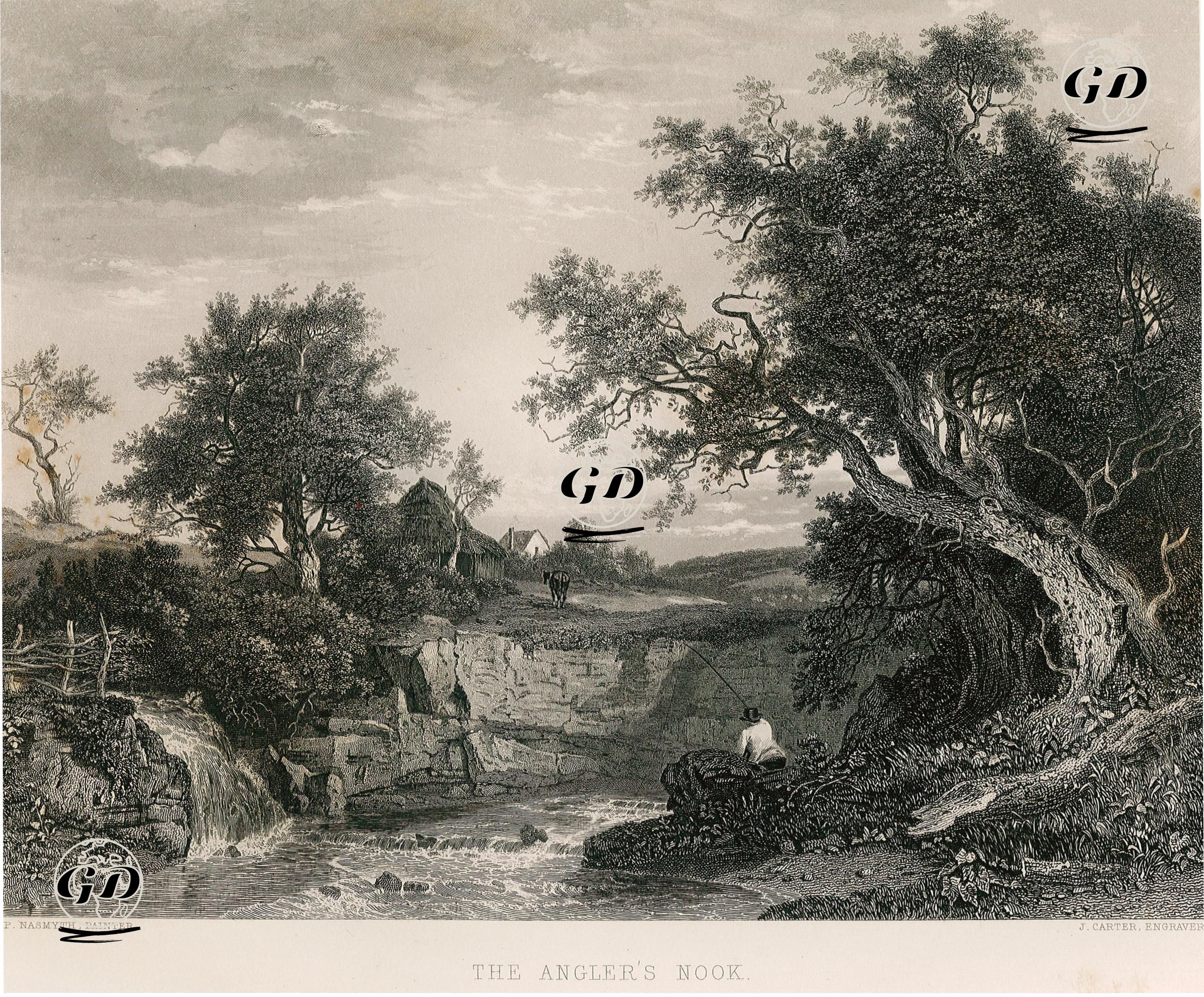 Balıkçının Kuytu Yeri - Peter Nasmyth (1787-1831) - 1853