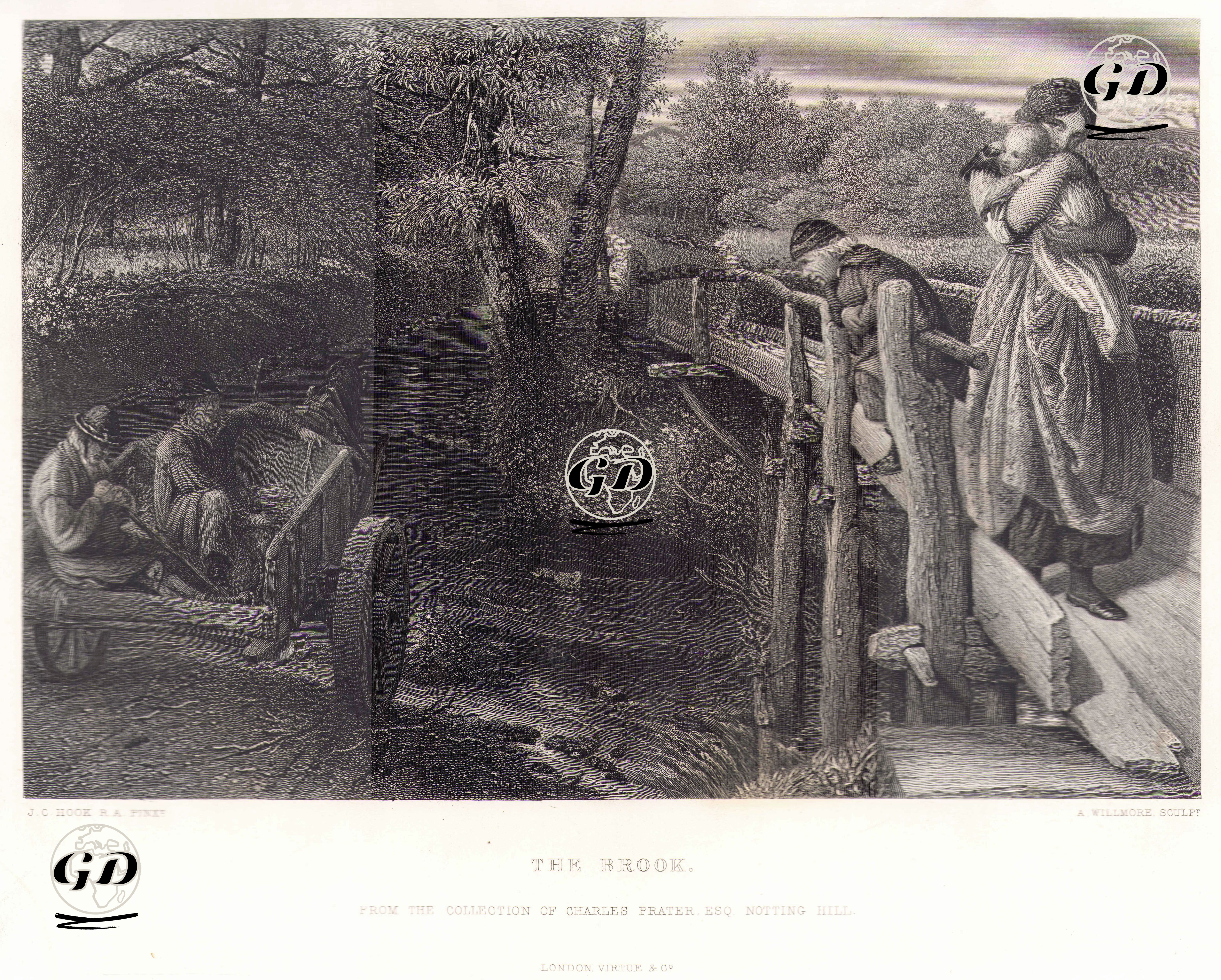 Dere - James Clarke Hook (1819-1907) - 1867