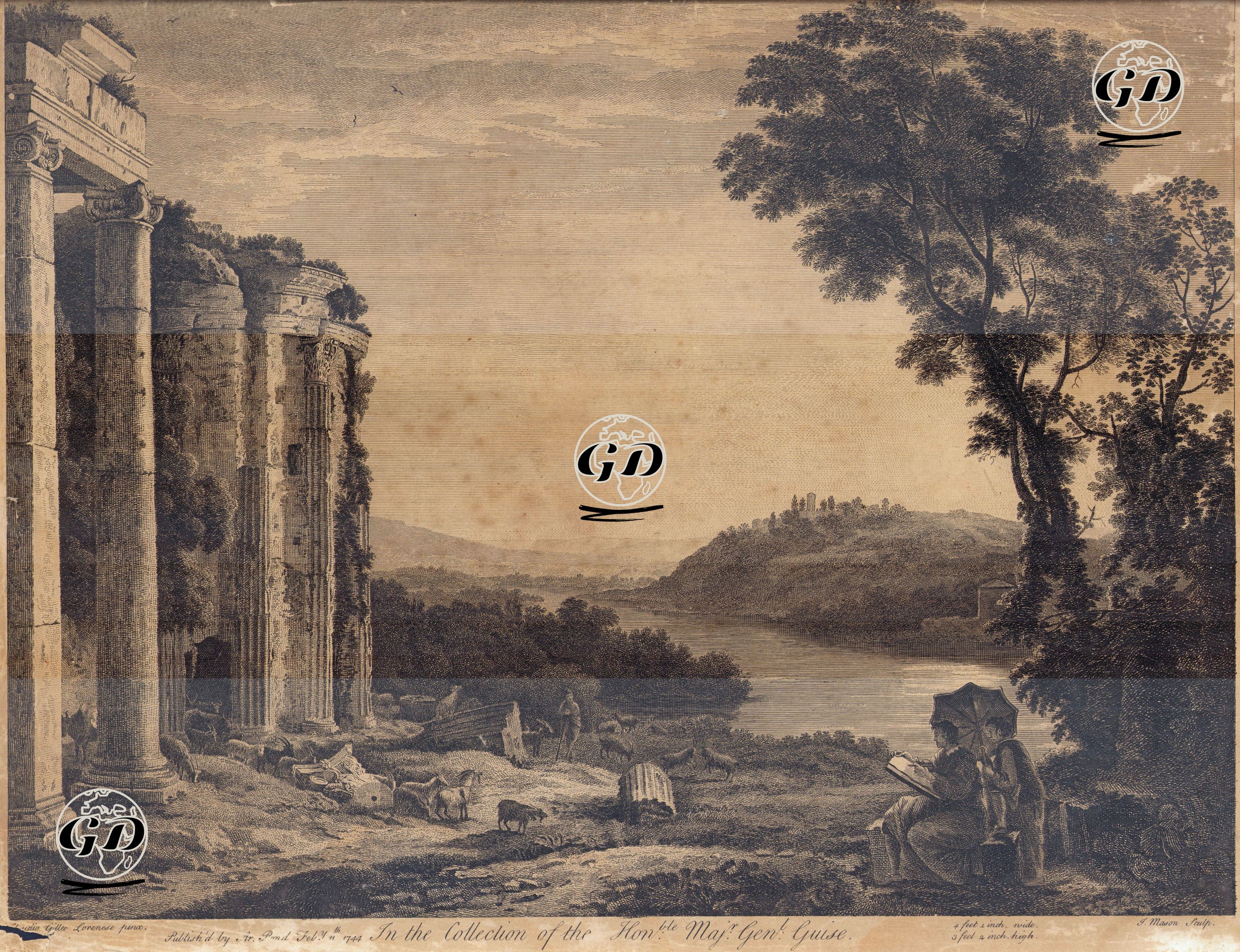No Name (In the Collection of the Maj. Gen. Guise) - Claude Corrain (Claudio Gillee Lorenese) (1600-1682) - 1744