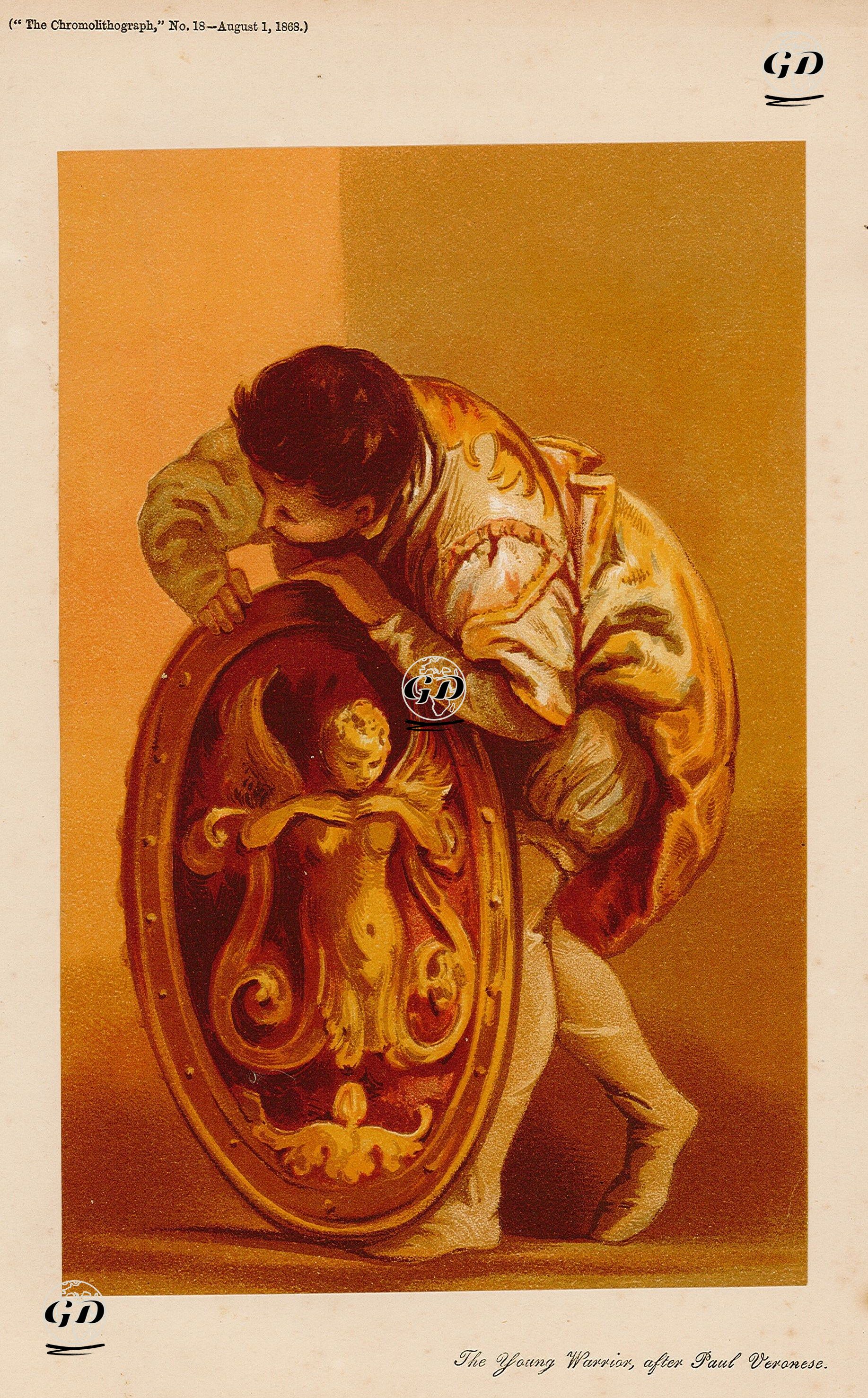 Genç Savaşcı - Paolo Veronese (1528-1588) - 1868