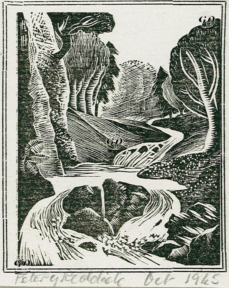 Manzara - Peter Reddick (1924-2010) - 1945