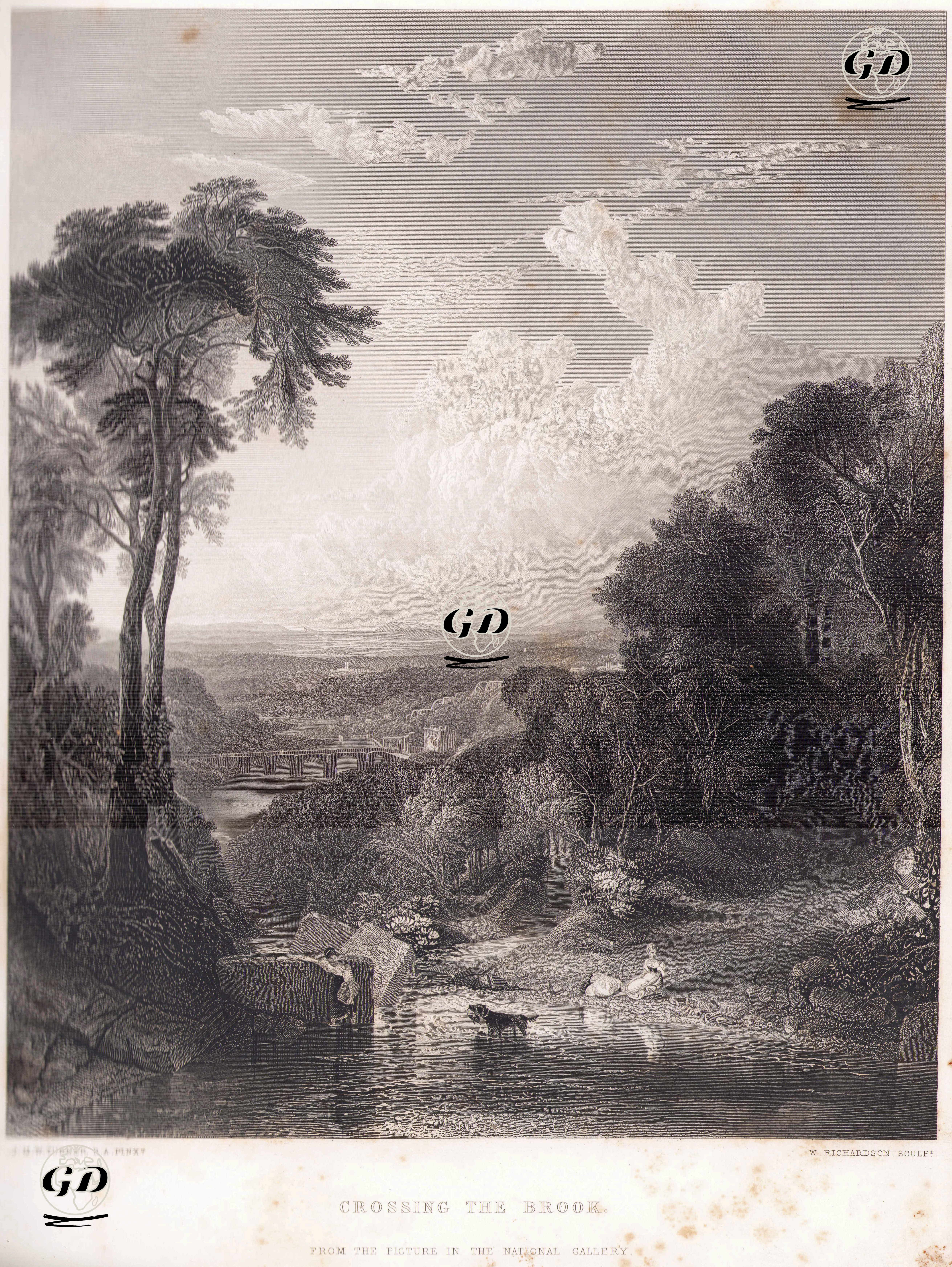 Dereyi Geçiş - Joseph Mallord William Turner (1775-1851) - 1862