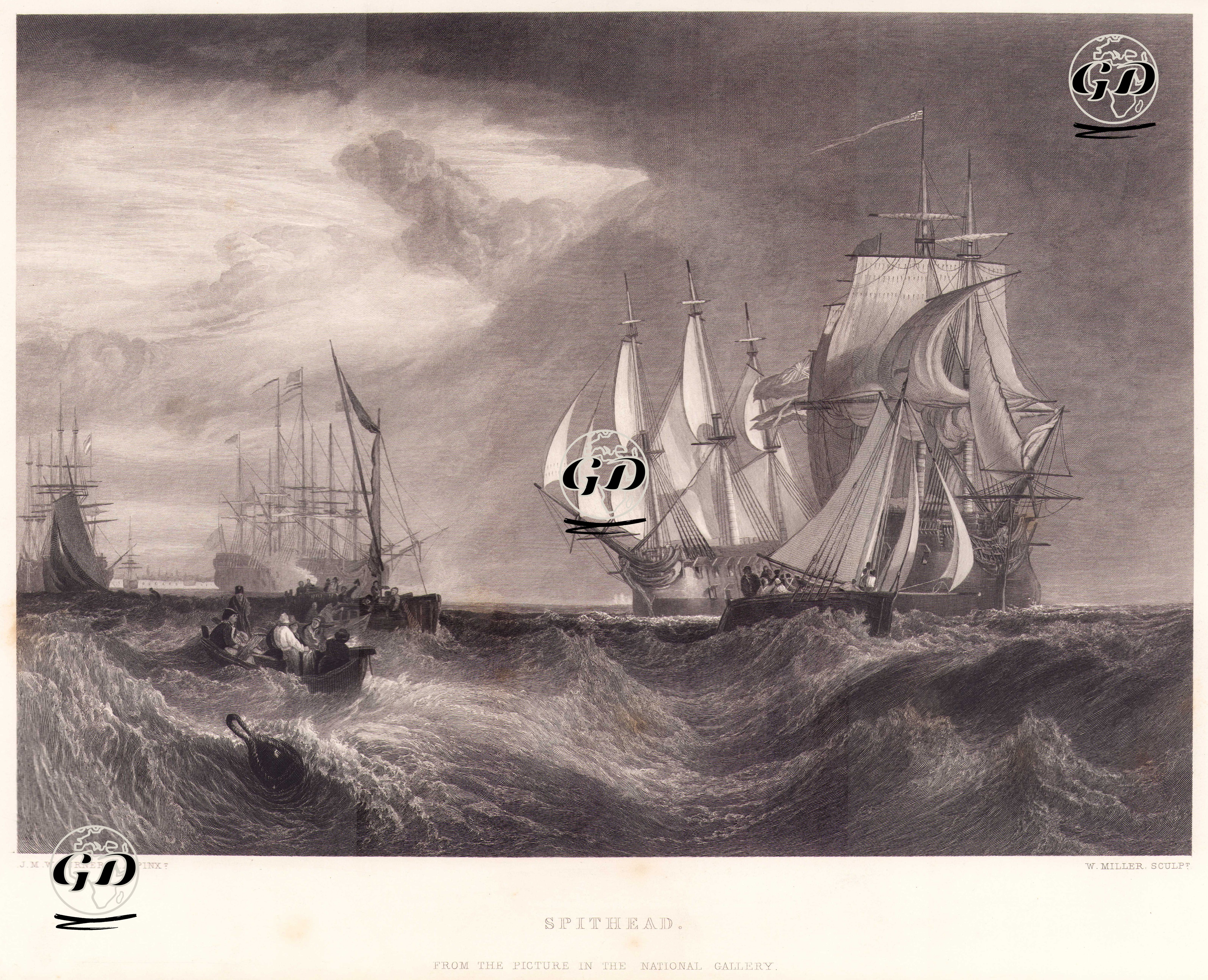 Spithead - Joseph Mallord William Turner (1775-1851) - 1862