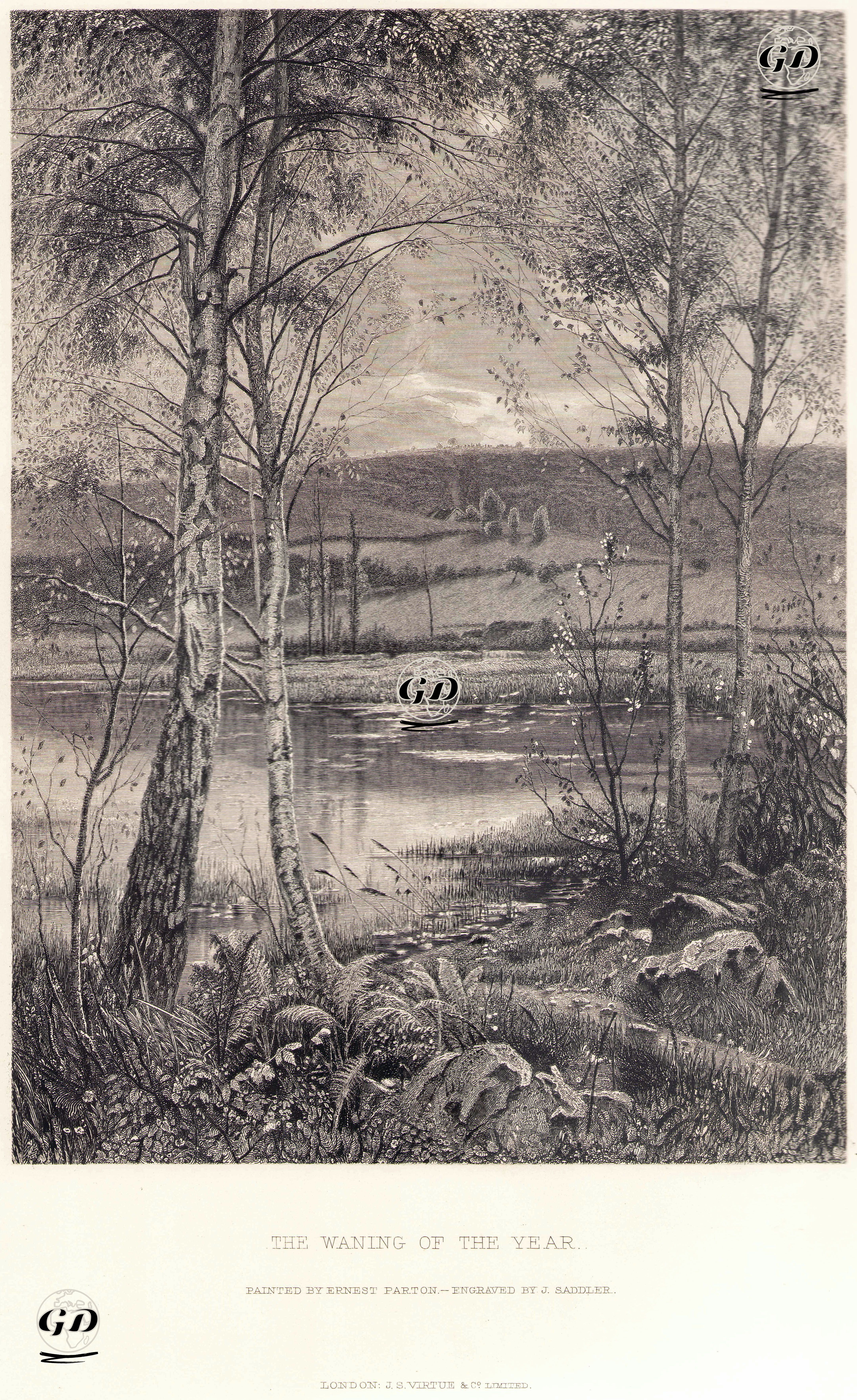 Yılın Bitişi - Ernest Parton (1845-1938) - 1883