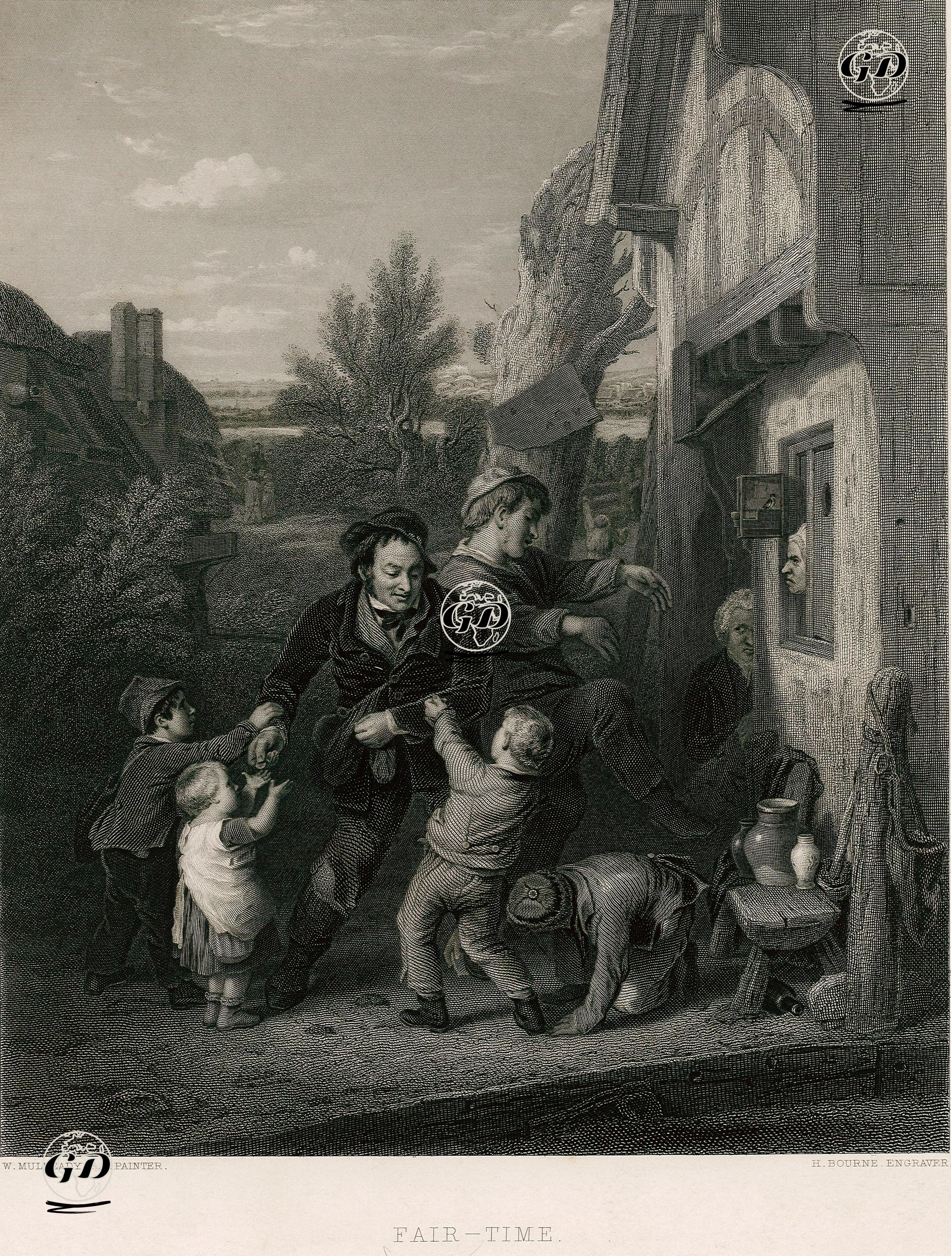 Eğlence Zamanı - William Mulready (1786-1863) - 1855
