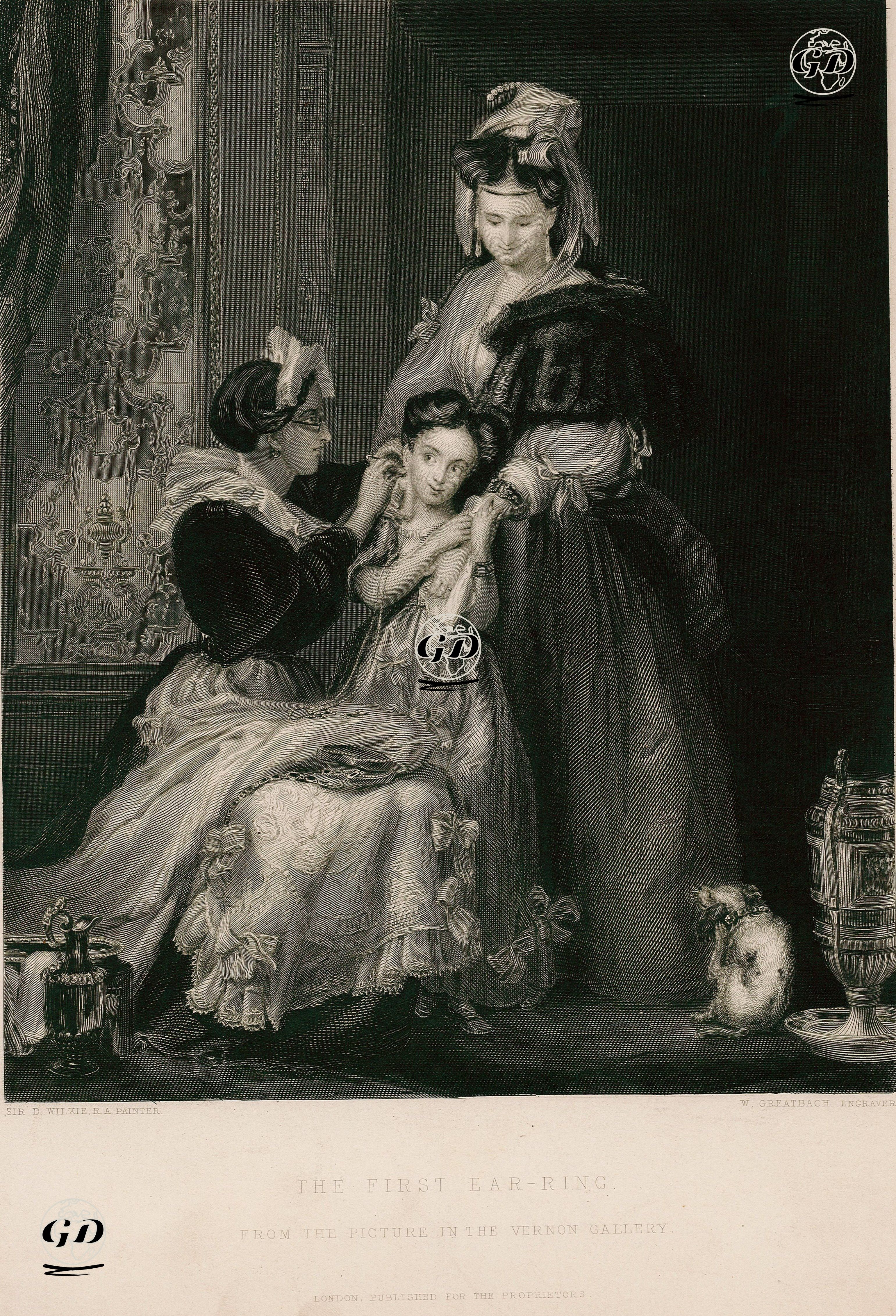 İlk Küpe - David Wilkie (1785-1841) - 1850