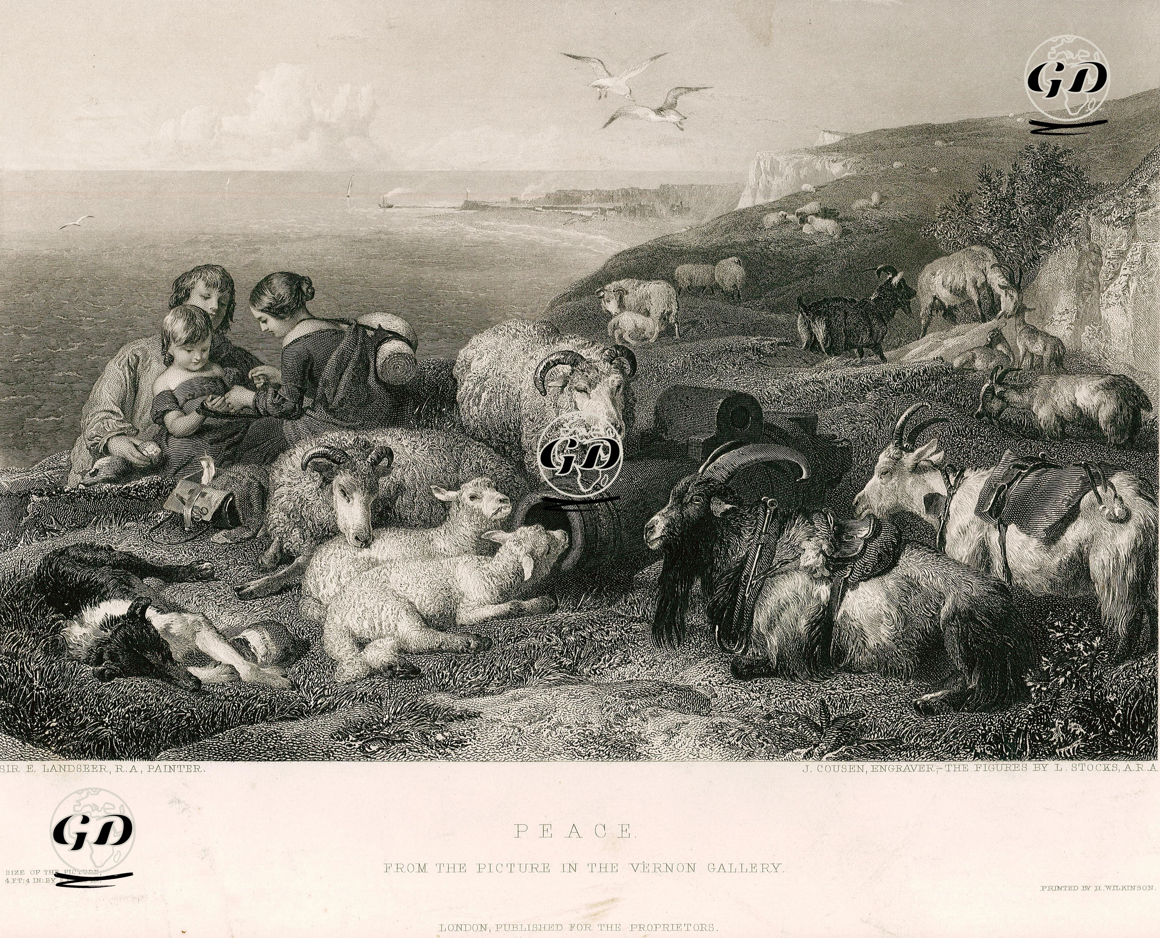 Barış - Edwin Henry Landseer (1802-1873) - 1860