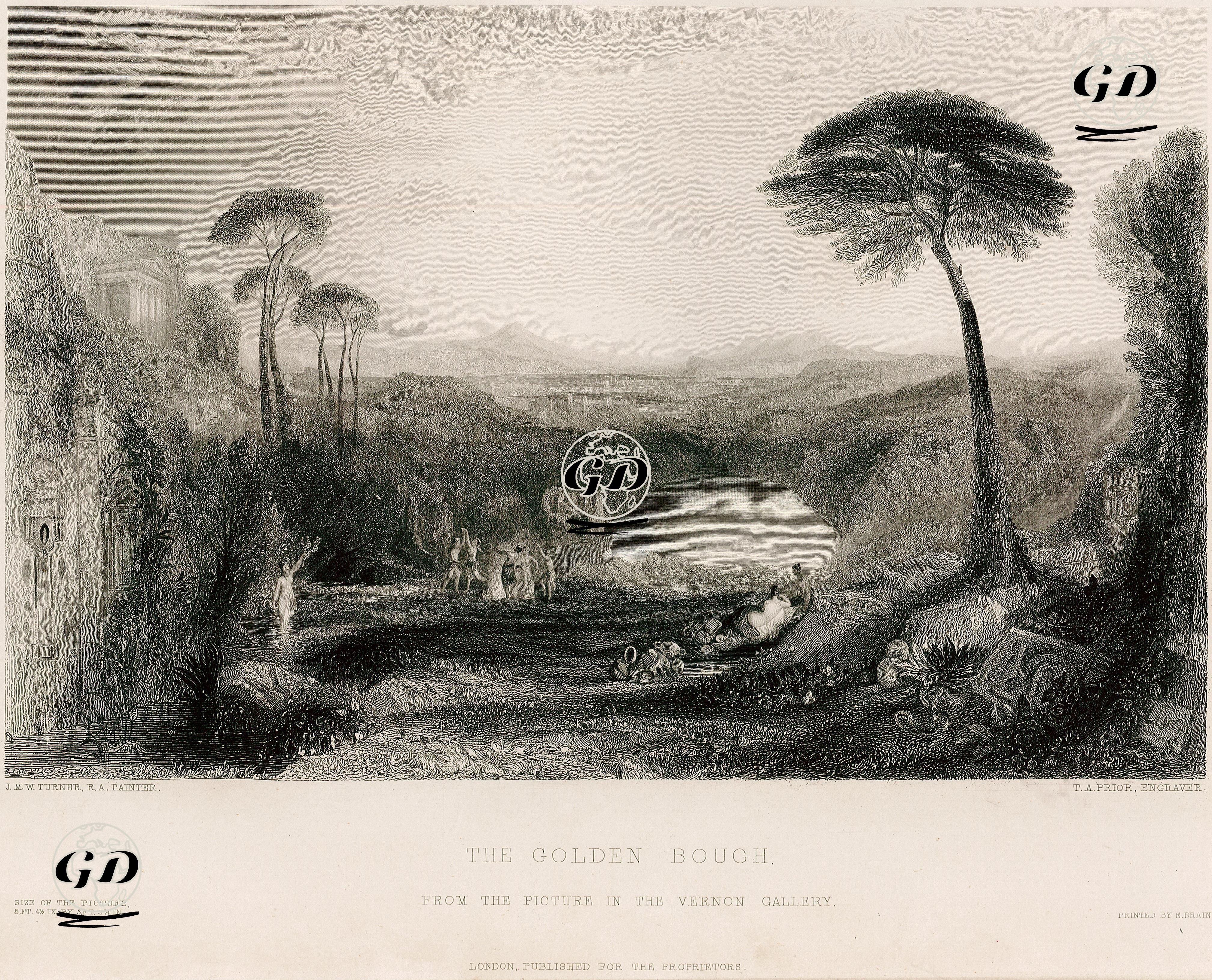 Altın Dal - Joseph Mallord William Turner (1775-1851) - 1851