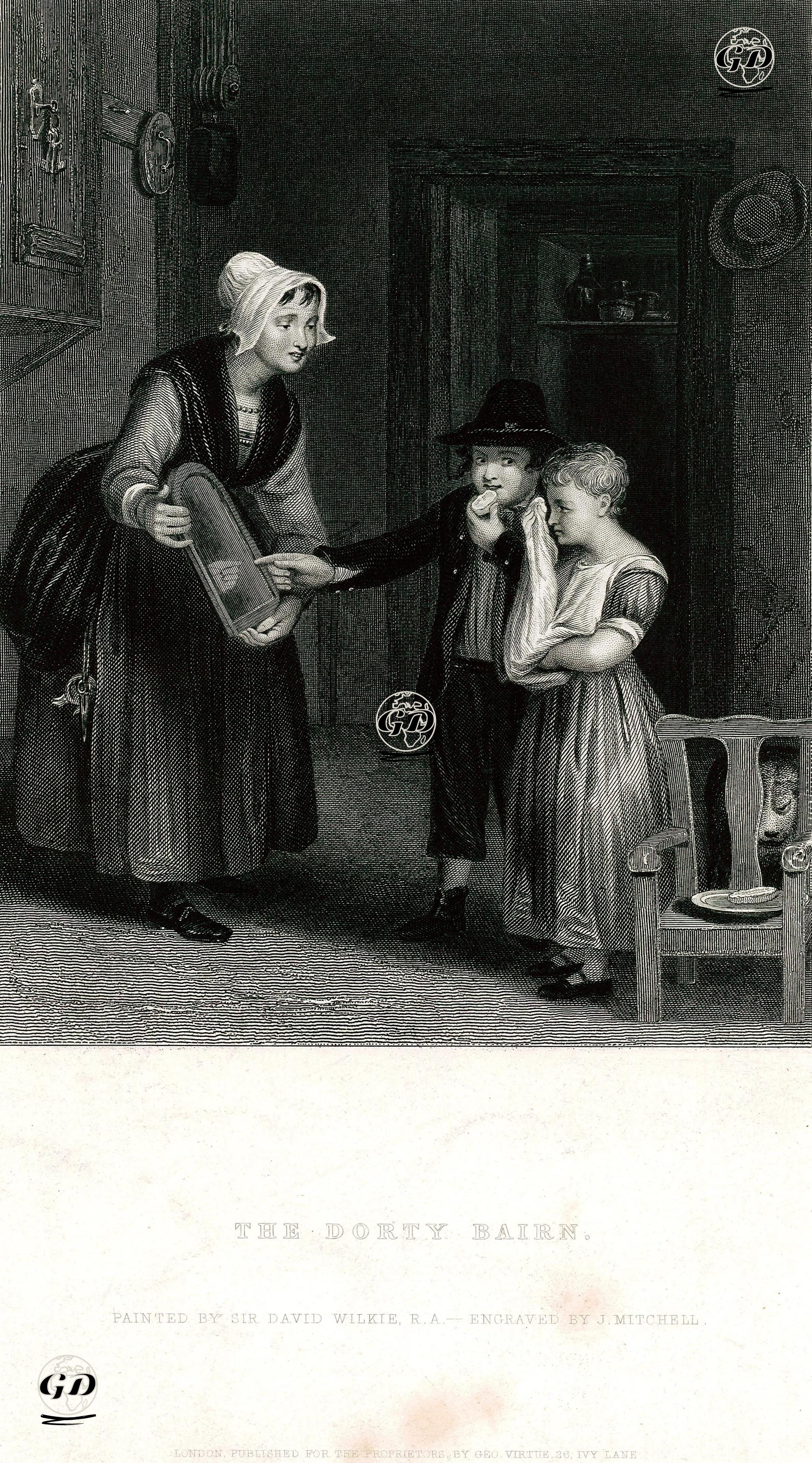 The Dorty Bairn  - David Wilkie (1785-1841) - 1850