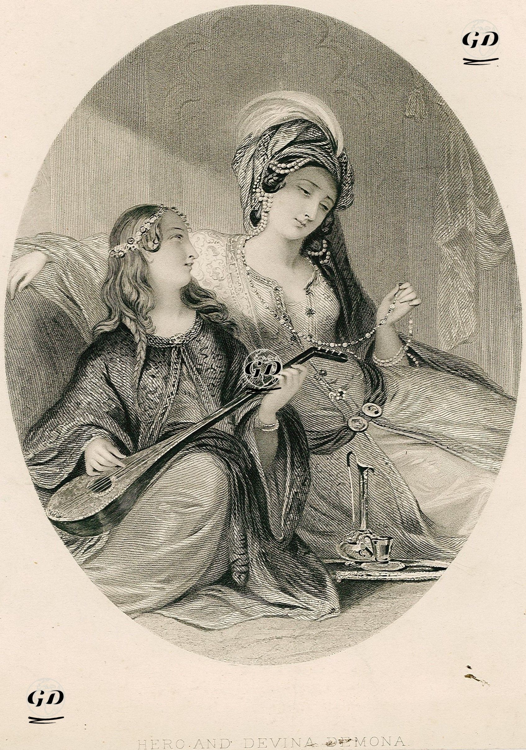 Hero And Devina Demona -  - 1860's-1870's