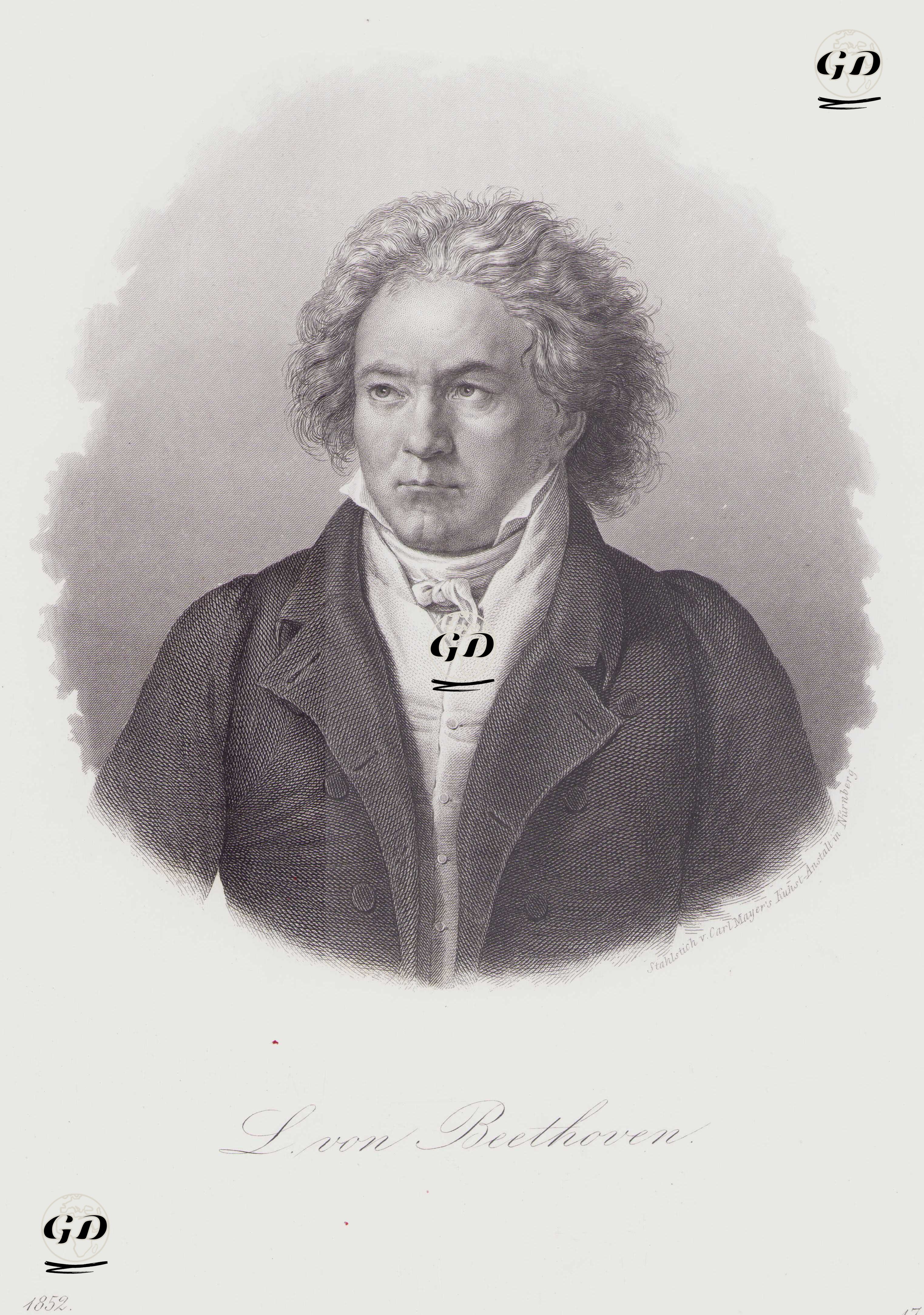 L.von Beethoven -  - 1852