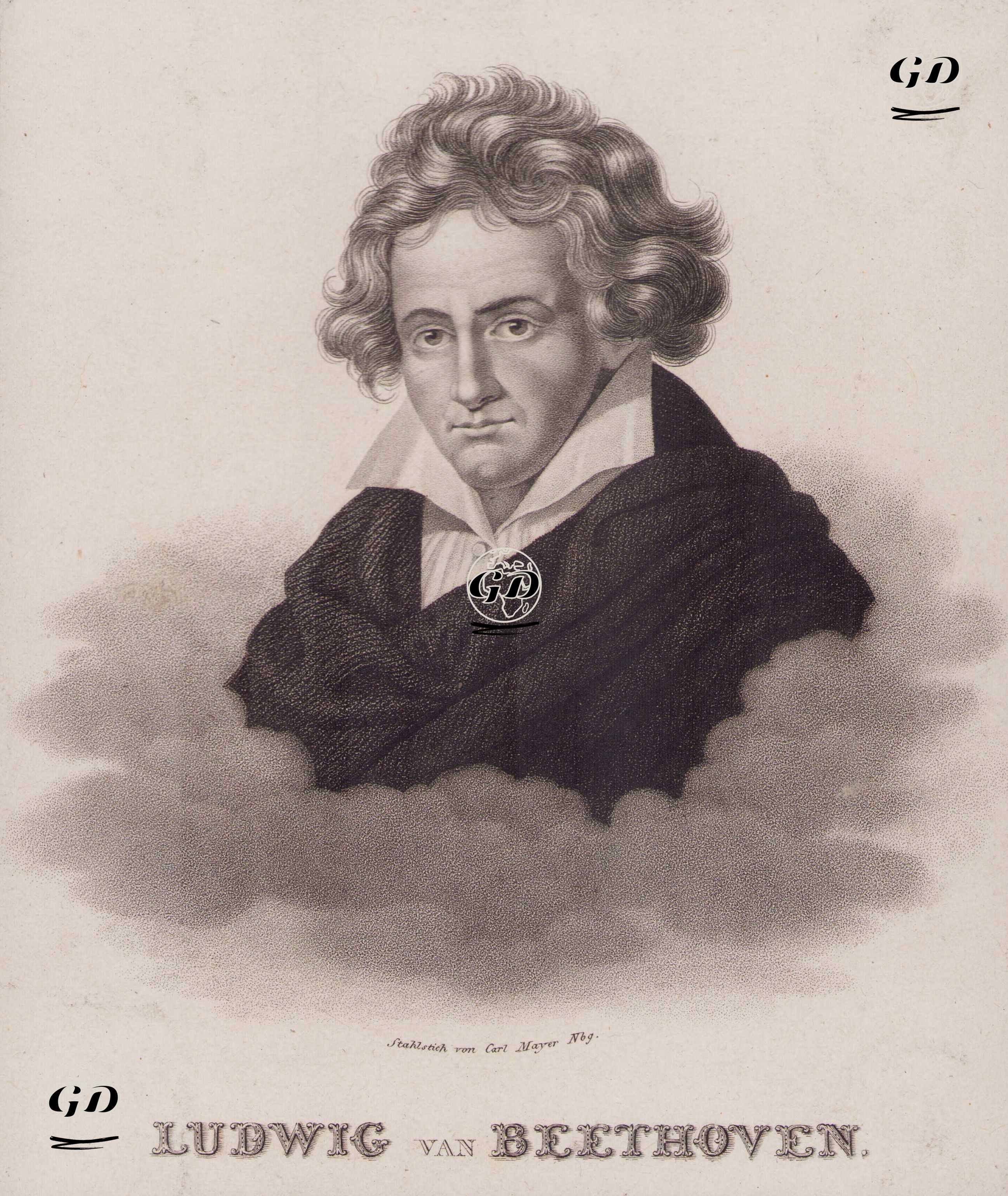 Ludwig van Beethoven -  - 1850's