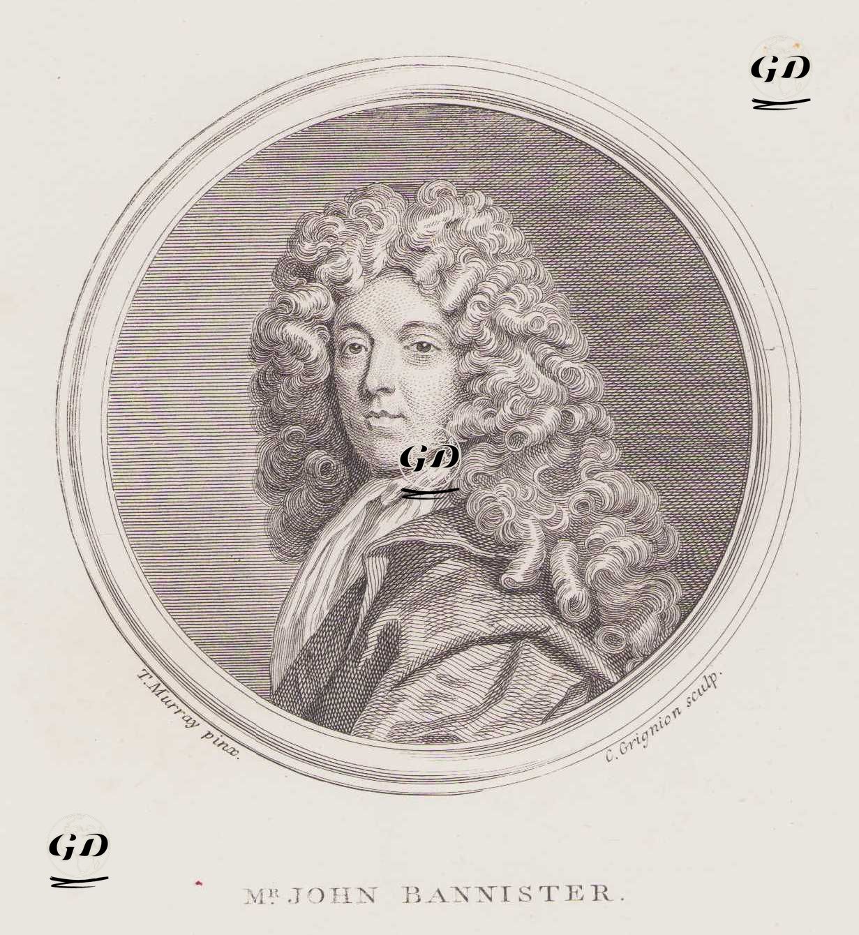 Mr.John Bannister - Thomas Murray (1663-1735) - 1760's