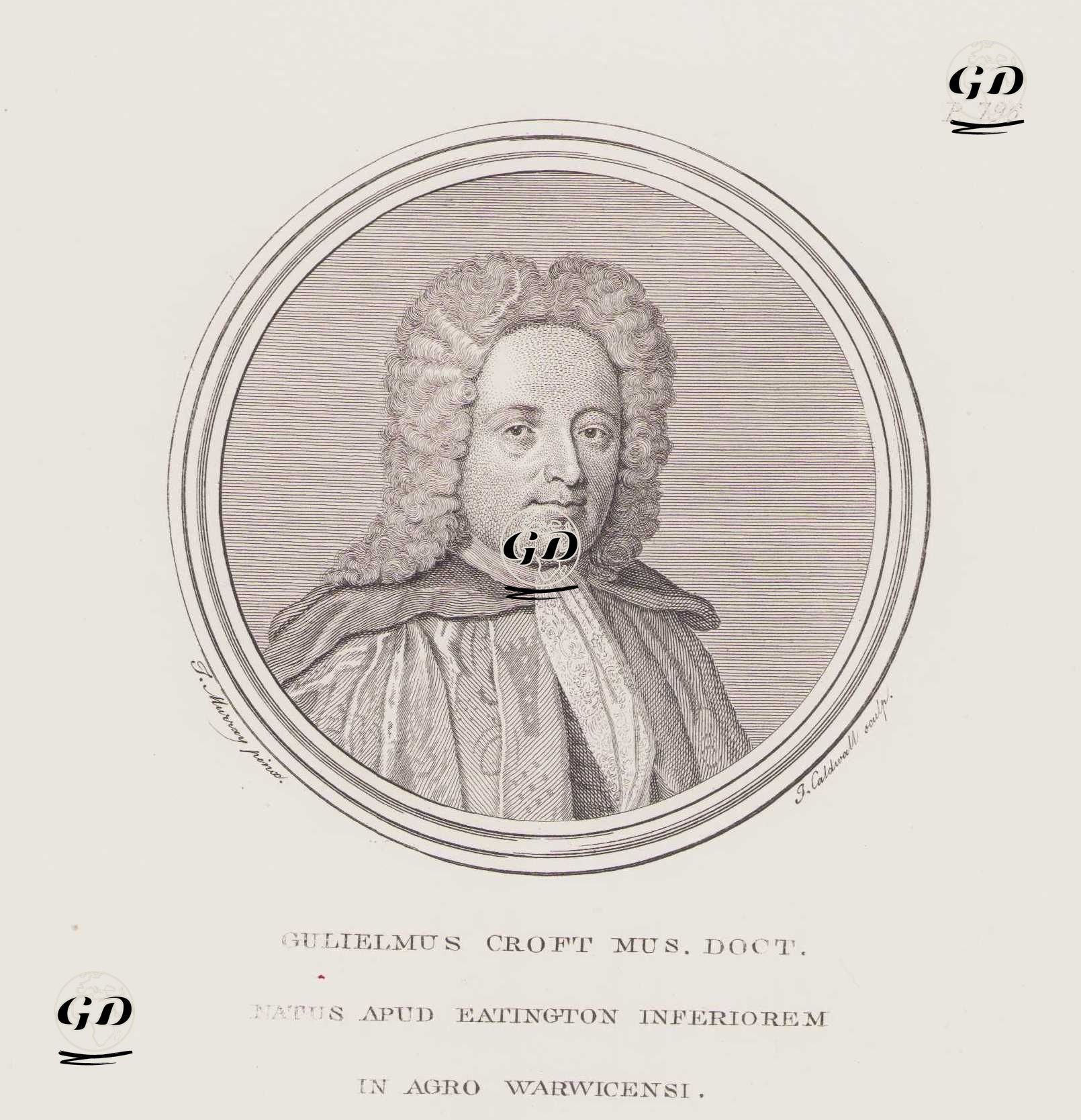 William Croft - Thomas Murray (1663-1735) - 1760`s