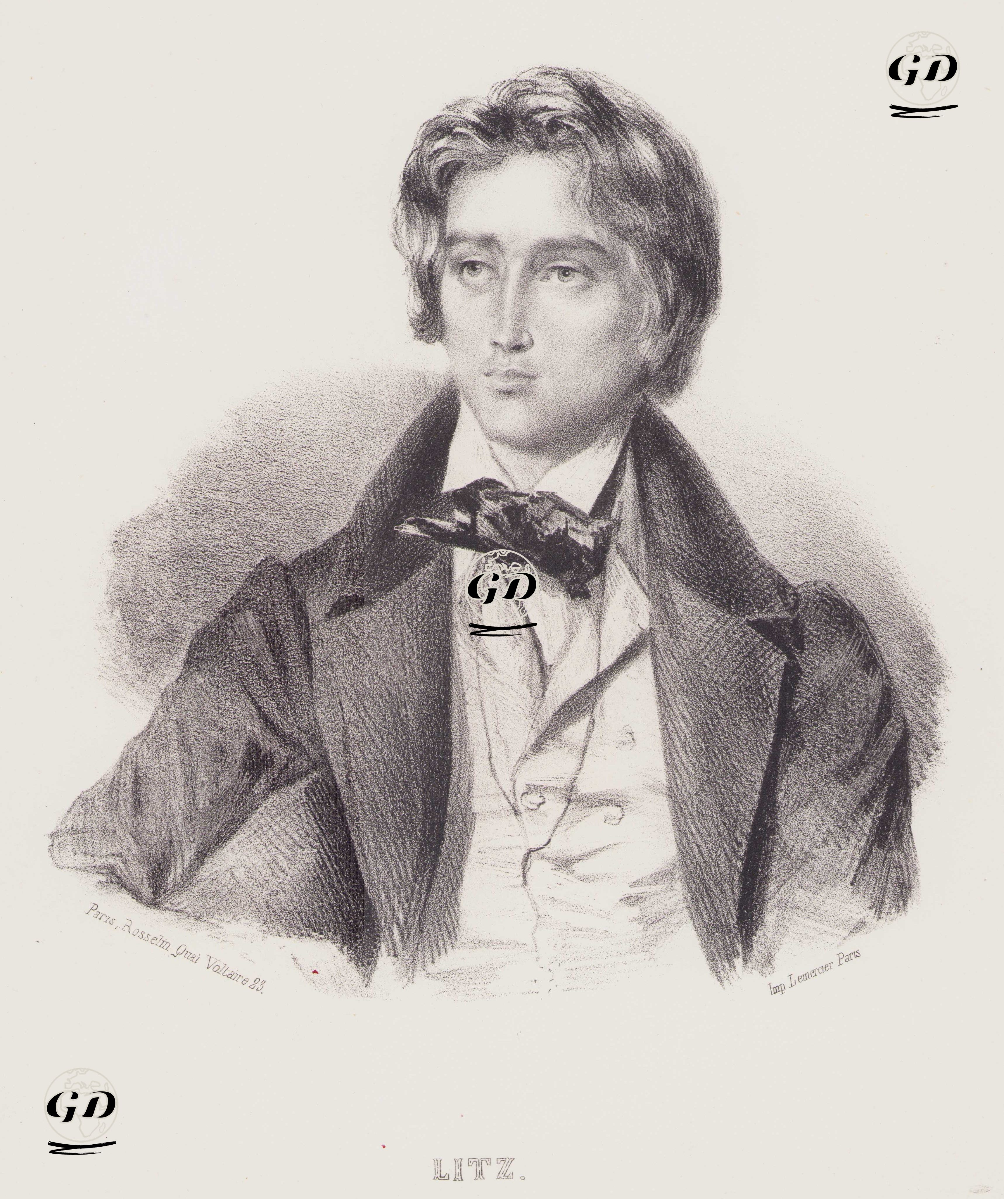 Litz. (Franz Liszt) -  - 1840's