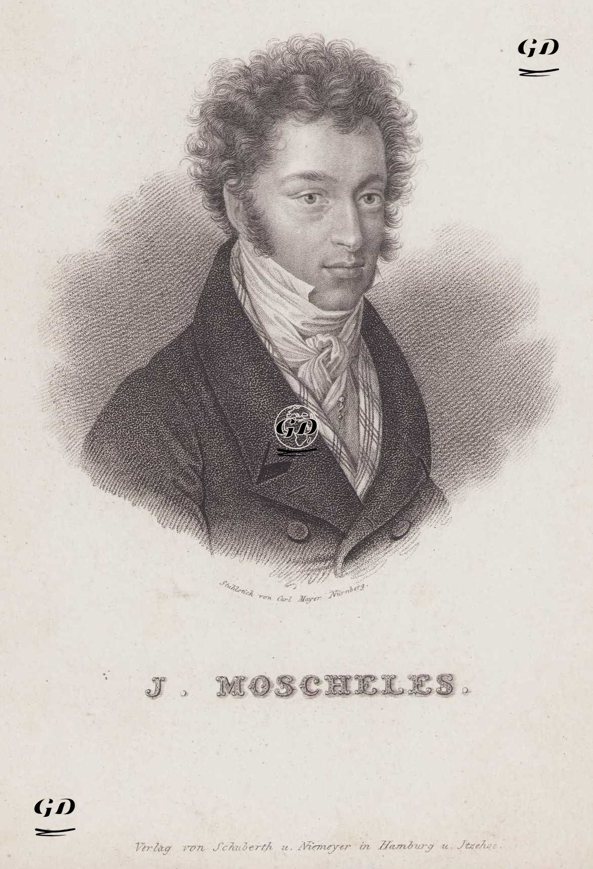 I.Moscheles -  - 1840`s