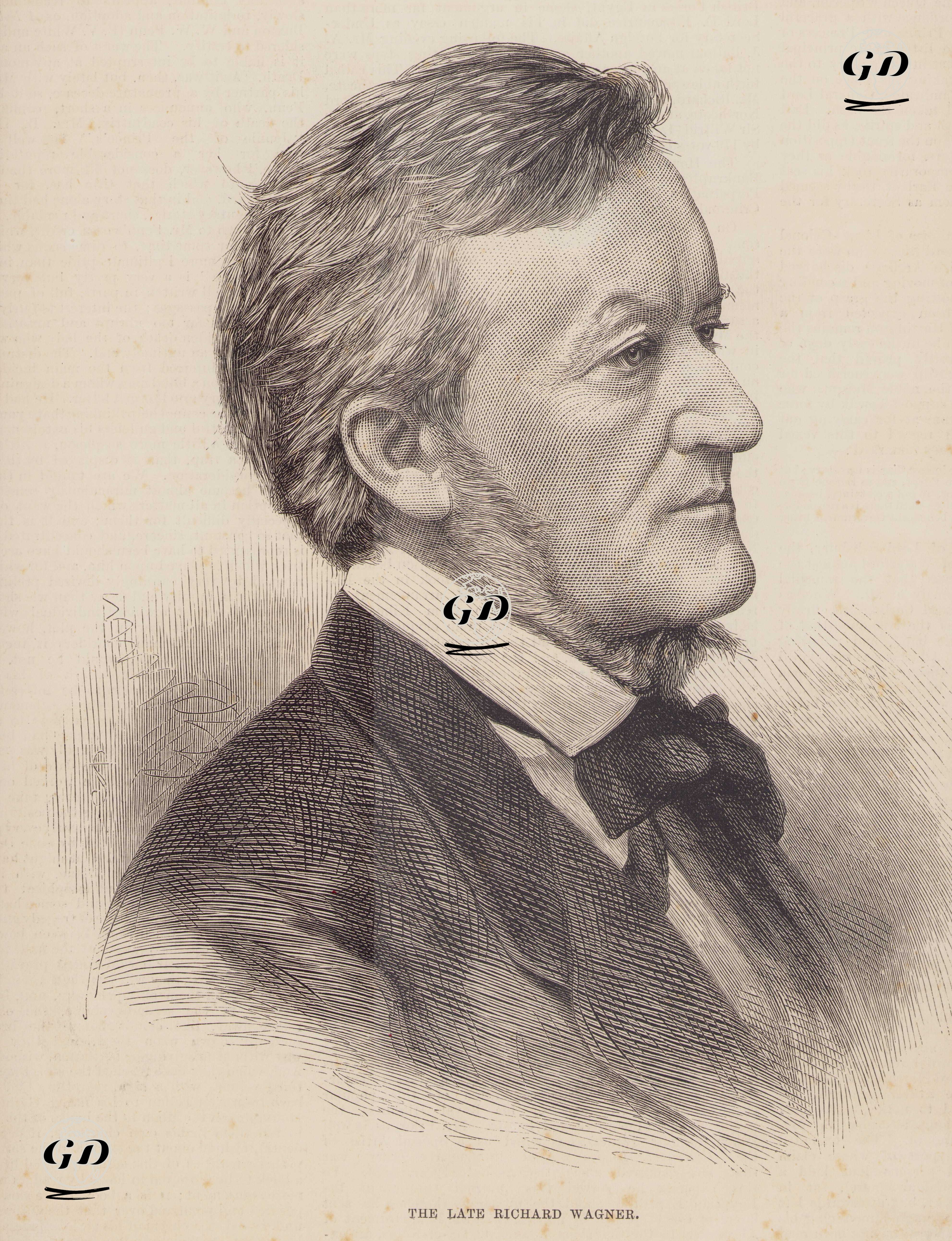 The Late Richard Wagner -  - 1883