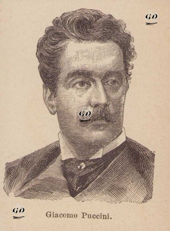 Giacomo Puccini -  - 1890`s