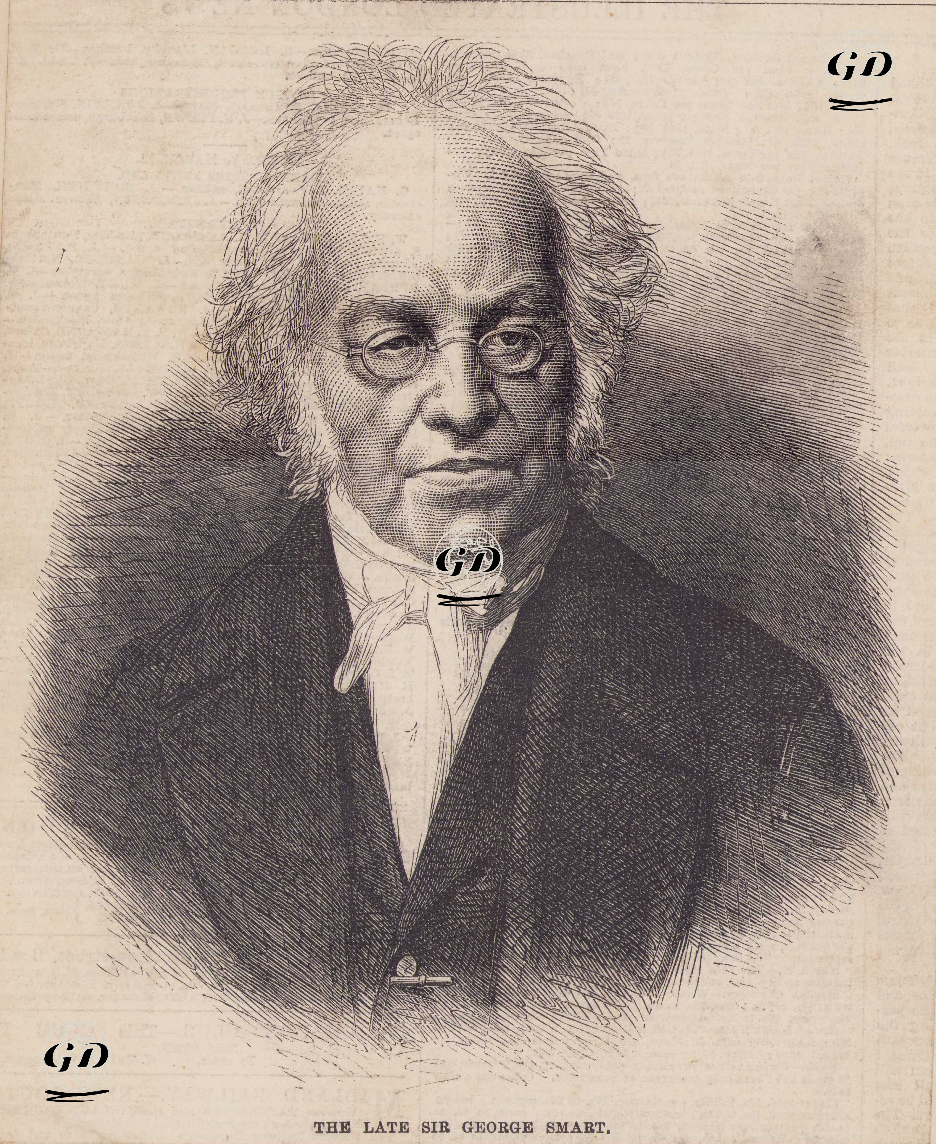 The Late Sir George Smart -  - 1867