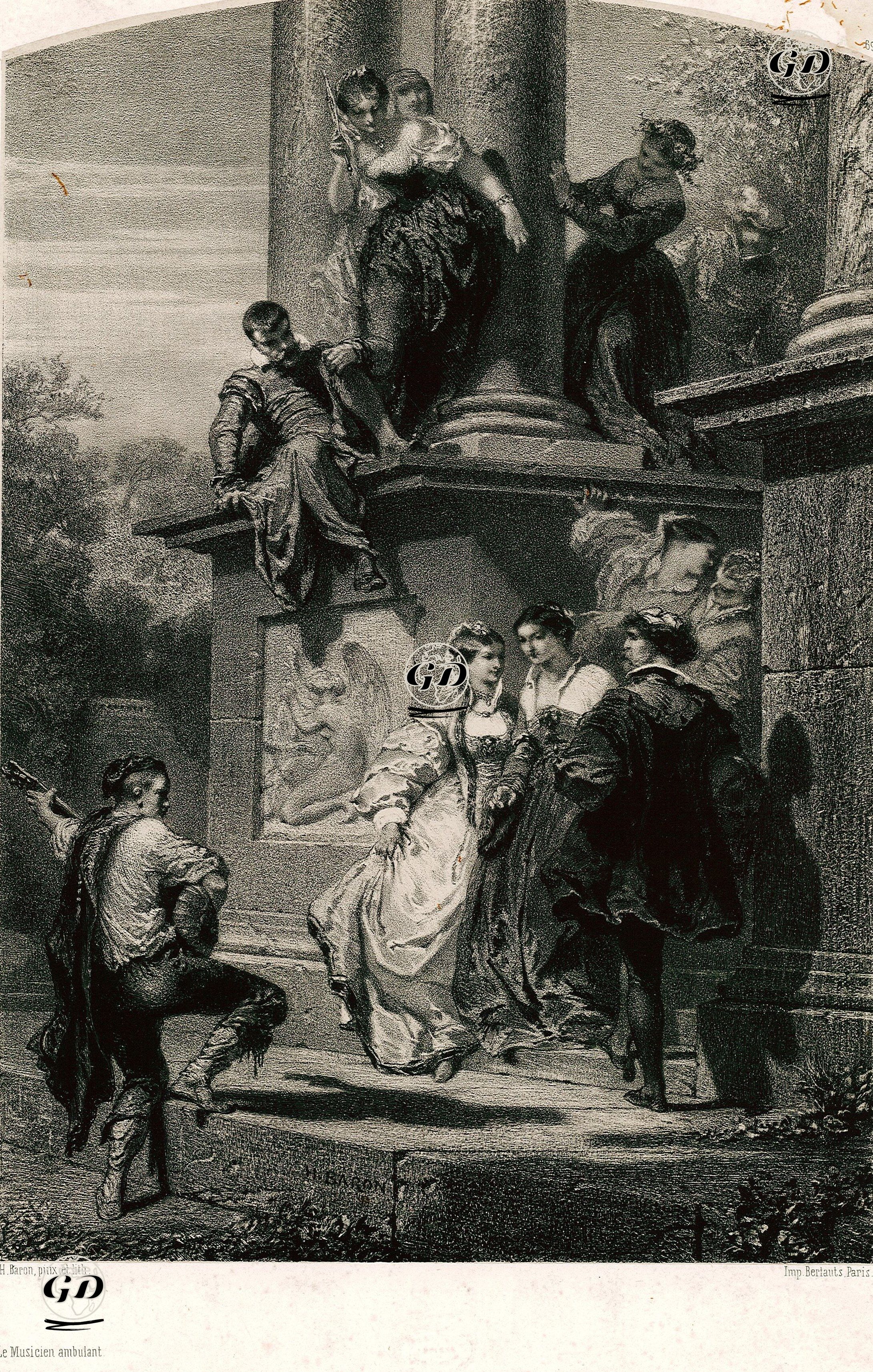 Le Musicien Ambulant  -  - 1853