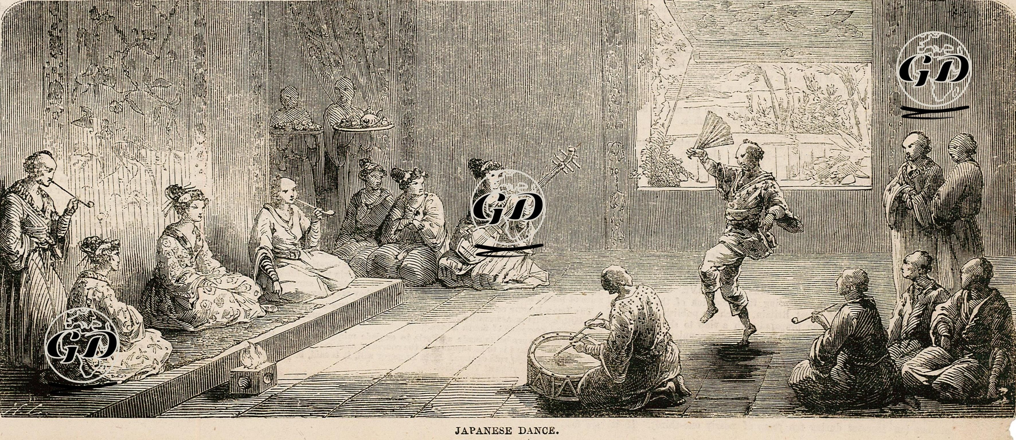Japon Dansı  -  - 1859