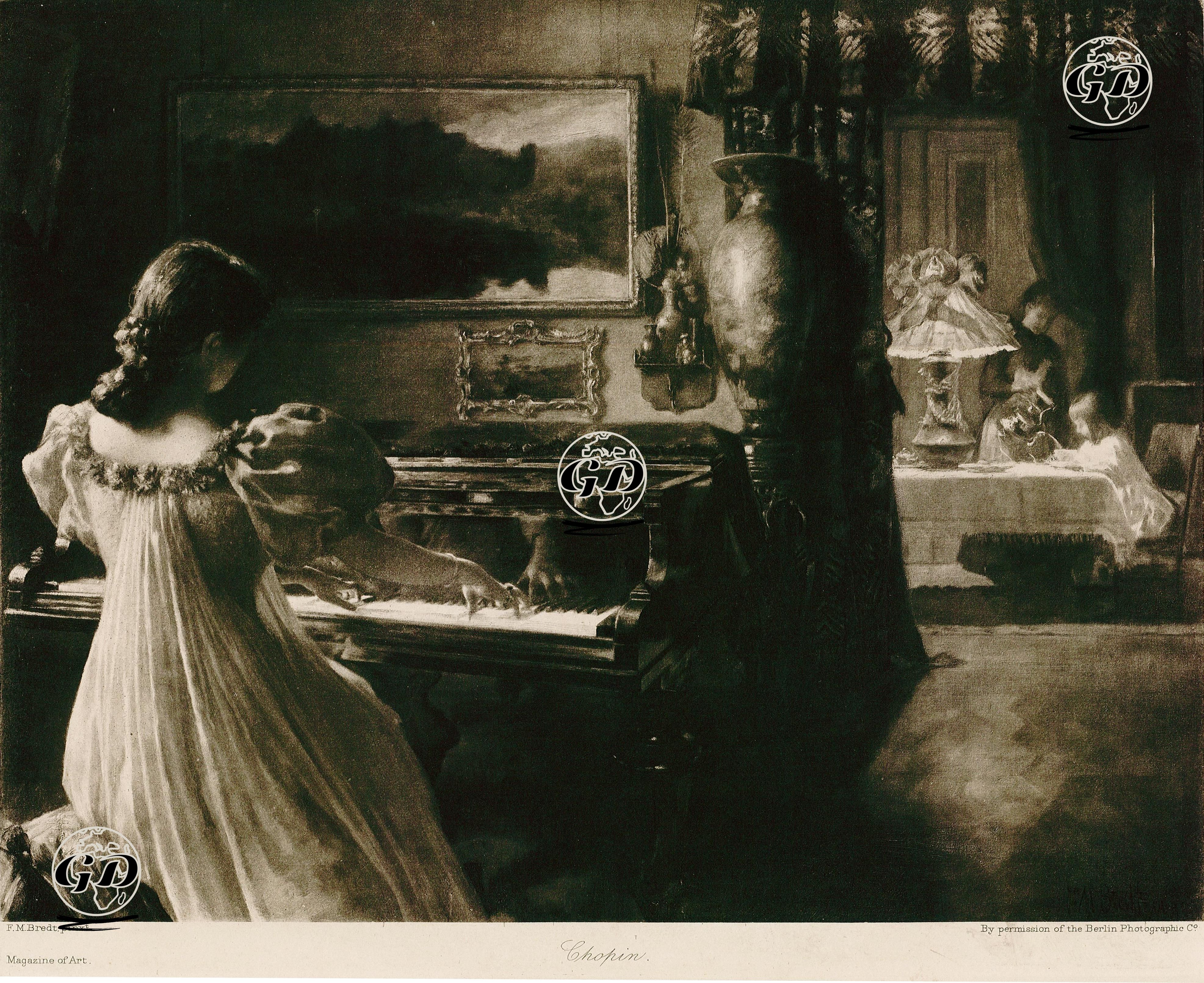 Chopin - Ferdinand Max Bredt (1860-1921) - 1896