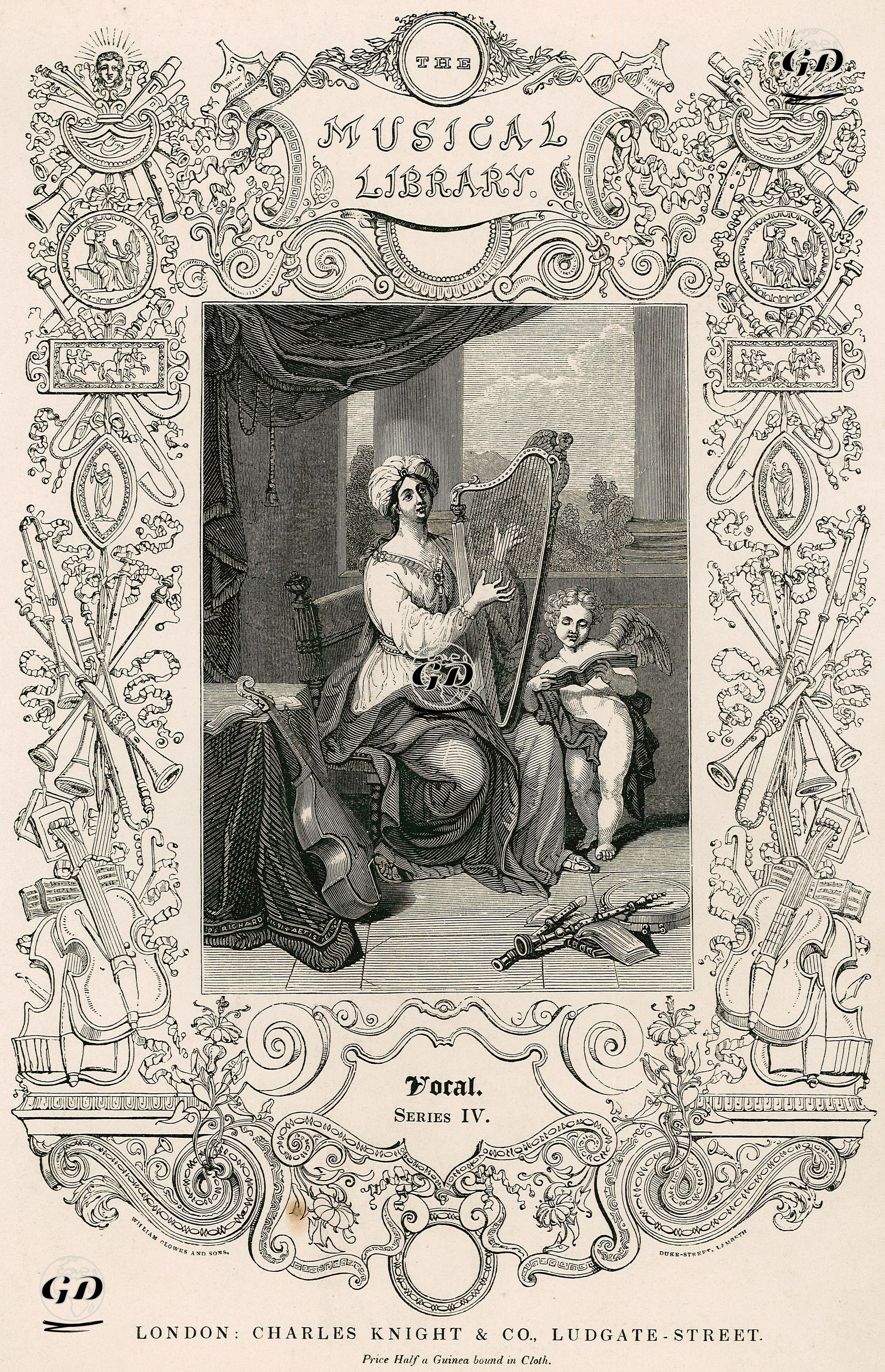 The Musical Library, Vocal Series IV. -  - 1830's