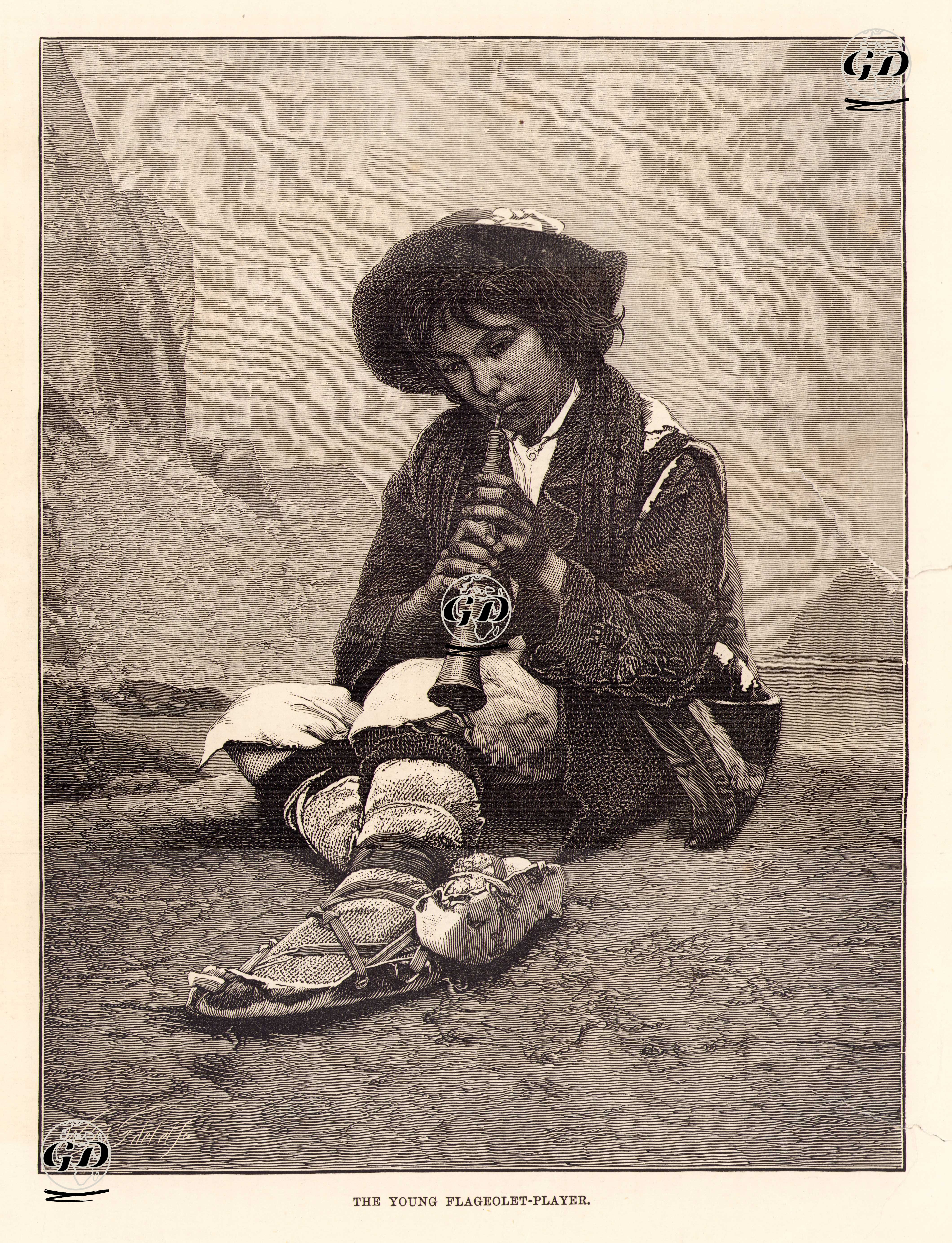 Genç Flüt Çalgıcısı
 -  - 1876